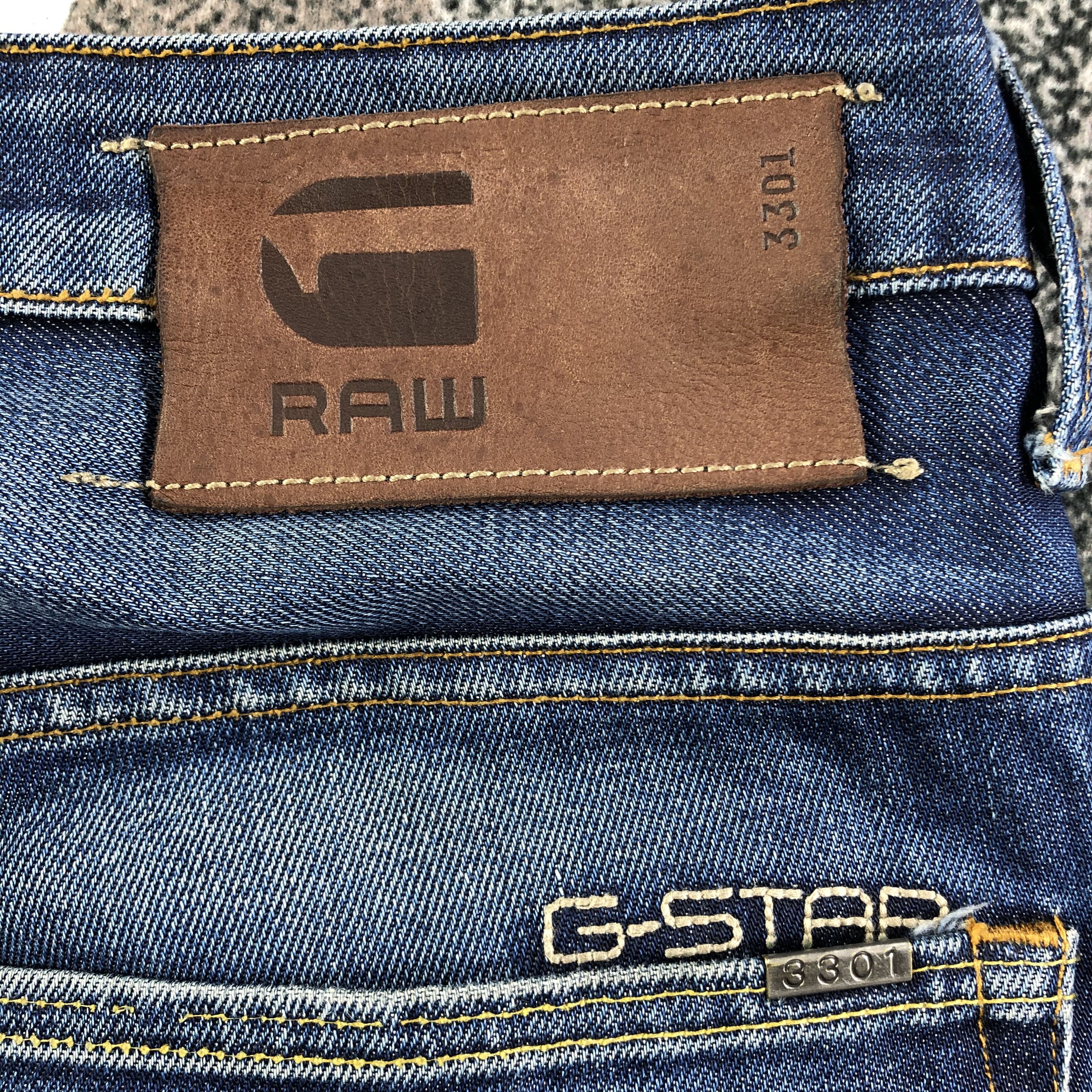 G-Star G Star Raw Jeans Faded Blue Denim KJ1850 Size US 29 - 5 Thumbnail