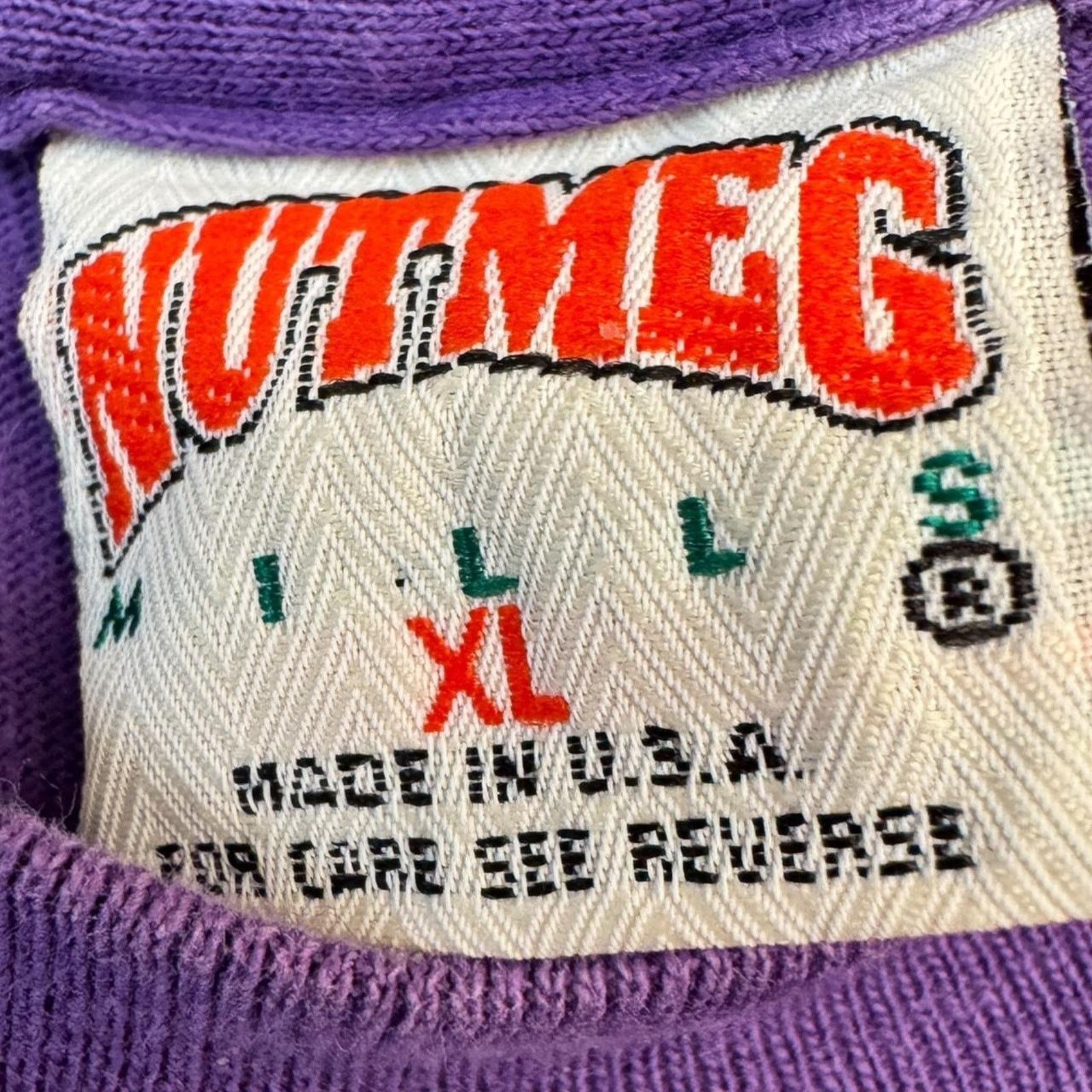 NBA × Nutmeg Vintage 90s Phoenix Suns purple graphic tee Size US XL / EU 56 / 4 - 6 Thumbnail