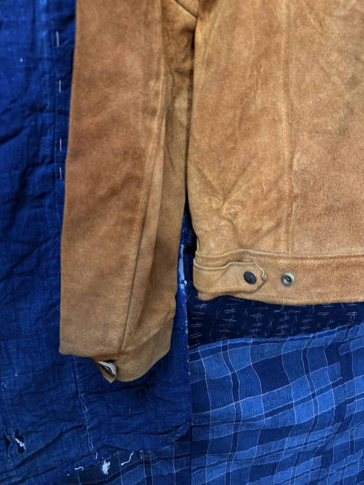 Schott Vtg Schott NYC Suede Leather Jacket Type 3 3sixteen 3🟦 Size US M / EU 48-50 / 2 - 14 Thumbnail