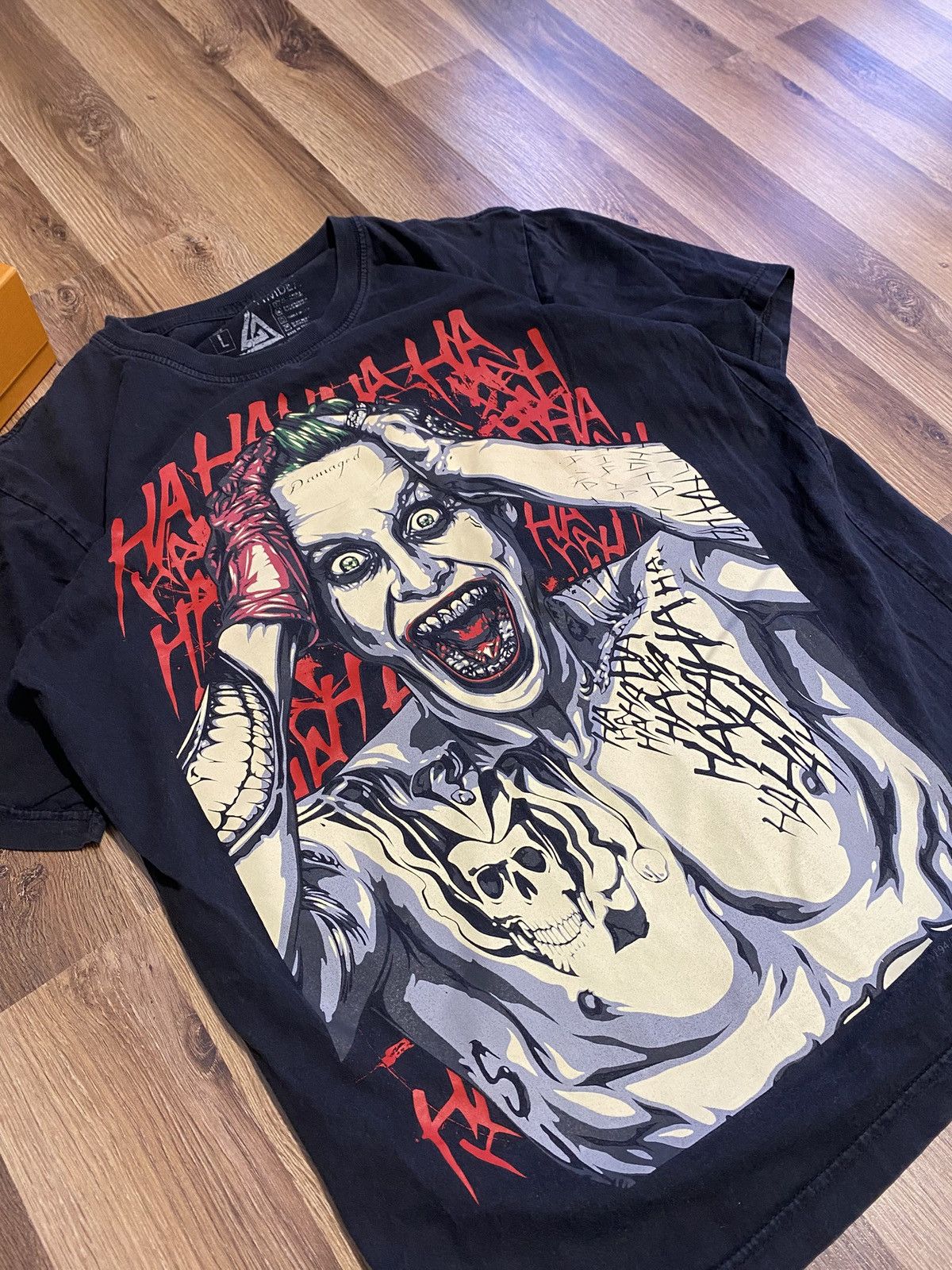 DC Comics Joker big print Batman movie Size US L / EU 52-54 / 3 - 2 Thumbnail