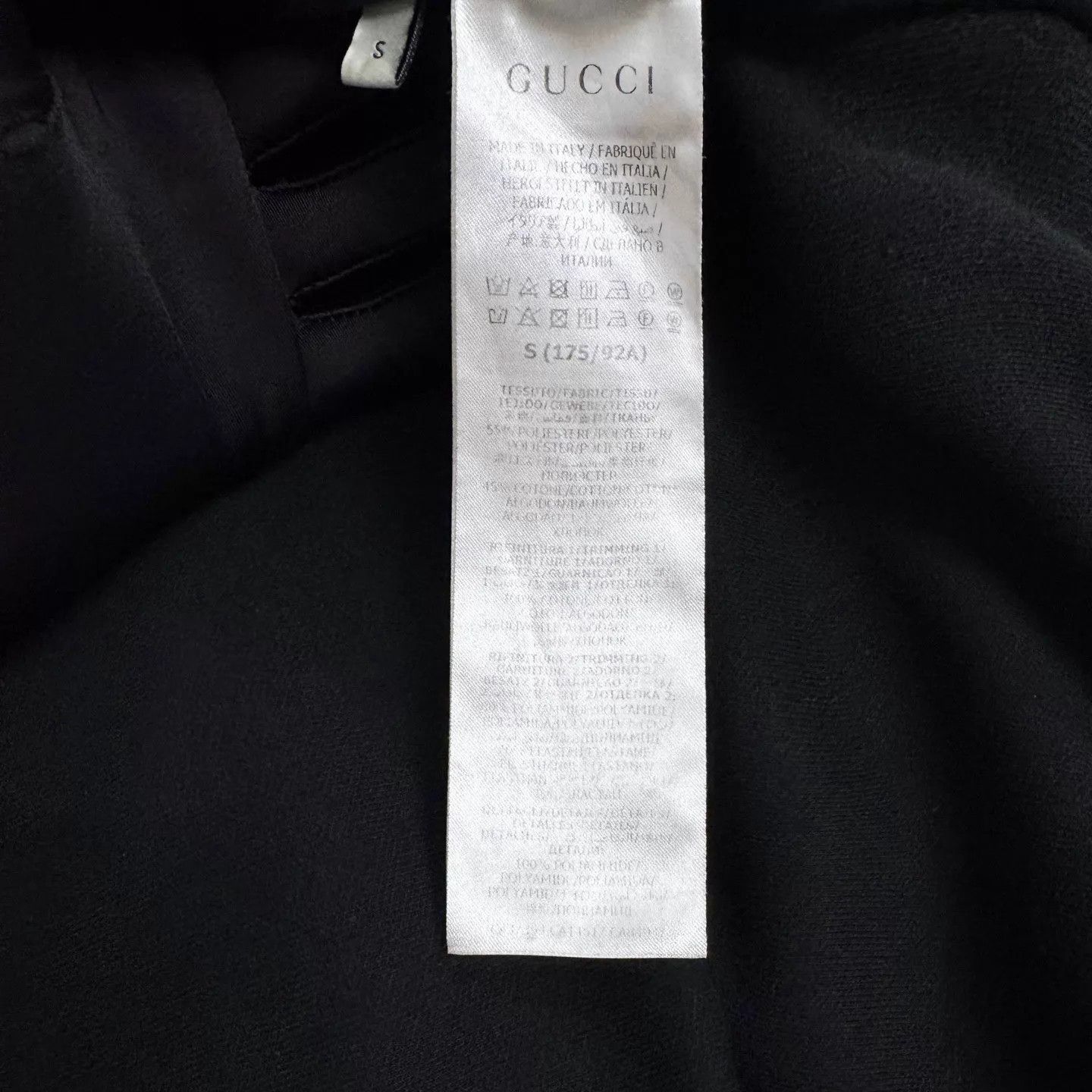 Gucci Gucci 3M GG Jacquard Black Unisex Zip Jacket S Size US S / EU 44-46 / 1 - 5 Thumbnail