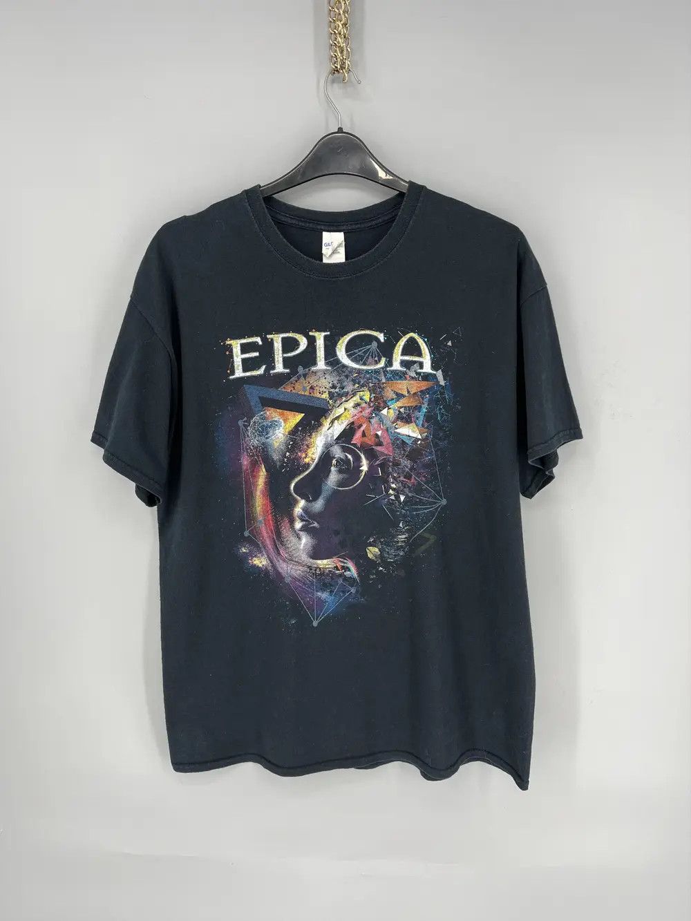 Band Tees Vintage 00s Epica Gothic Symphonic Metal rock band Nightwish Size US XL / EU 56 / 4 - 1 Thumbnail