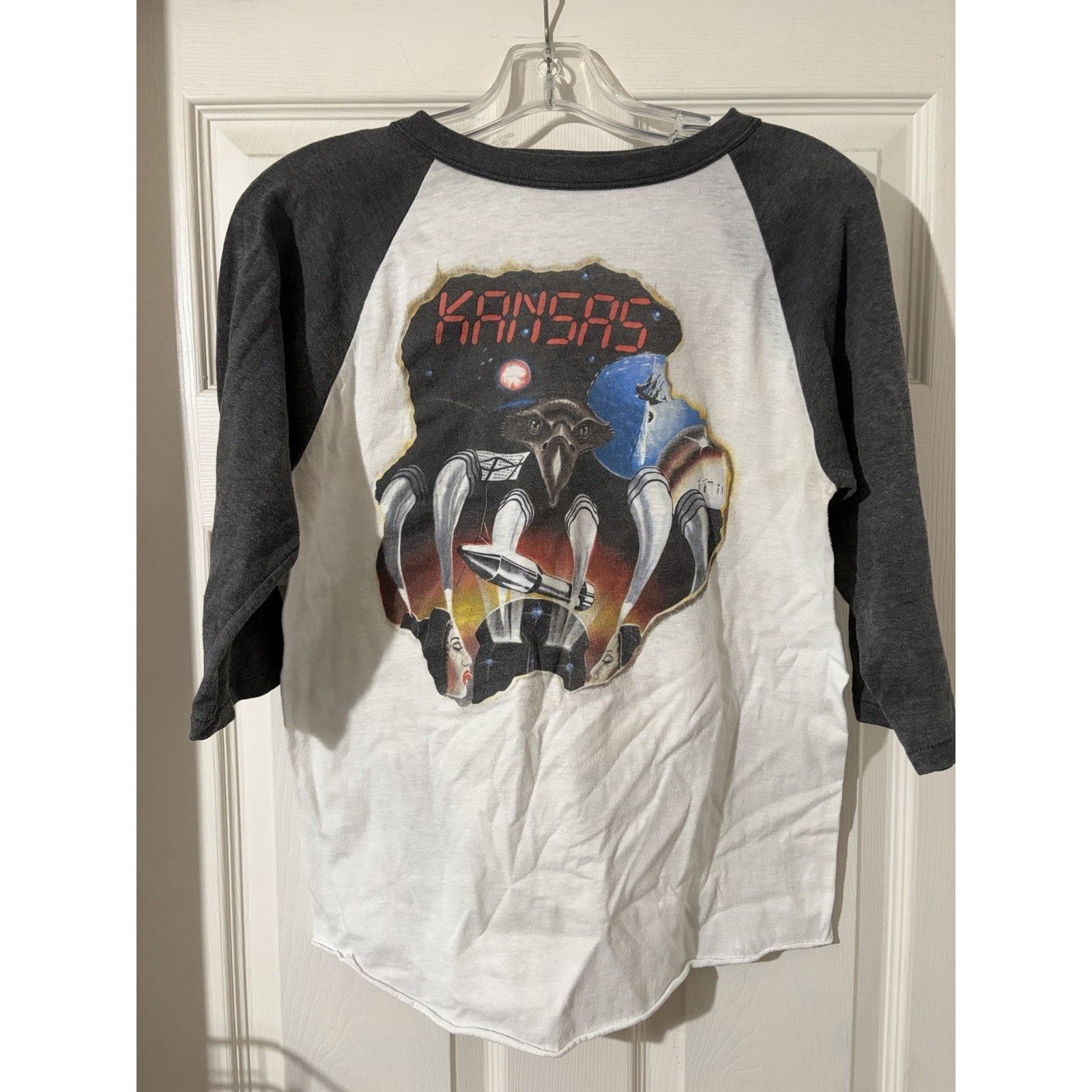 Other Vintage Kansas 1983 Tour Shirt Size Medium Raglan Prog Rock Size US M / EU 48-50 / 2 - 1 Thumbnail