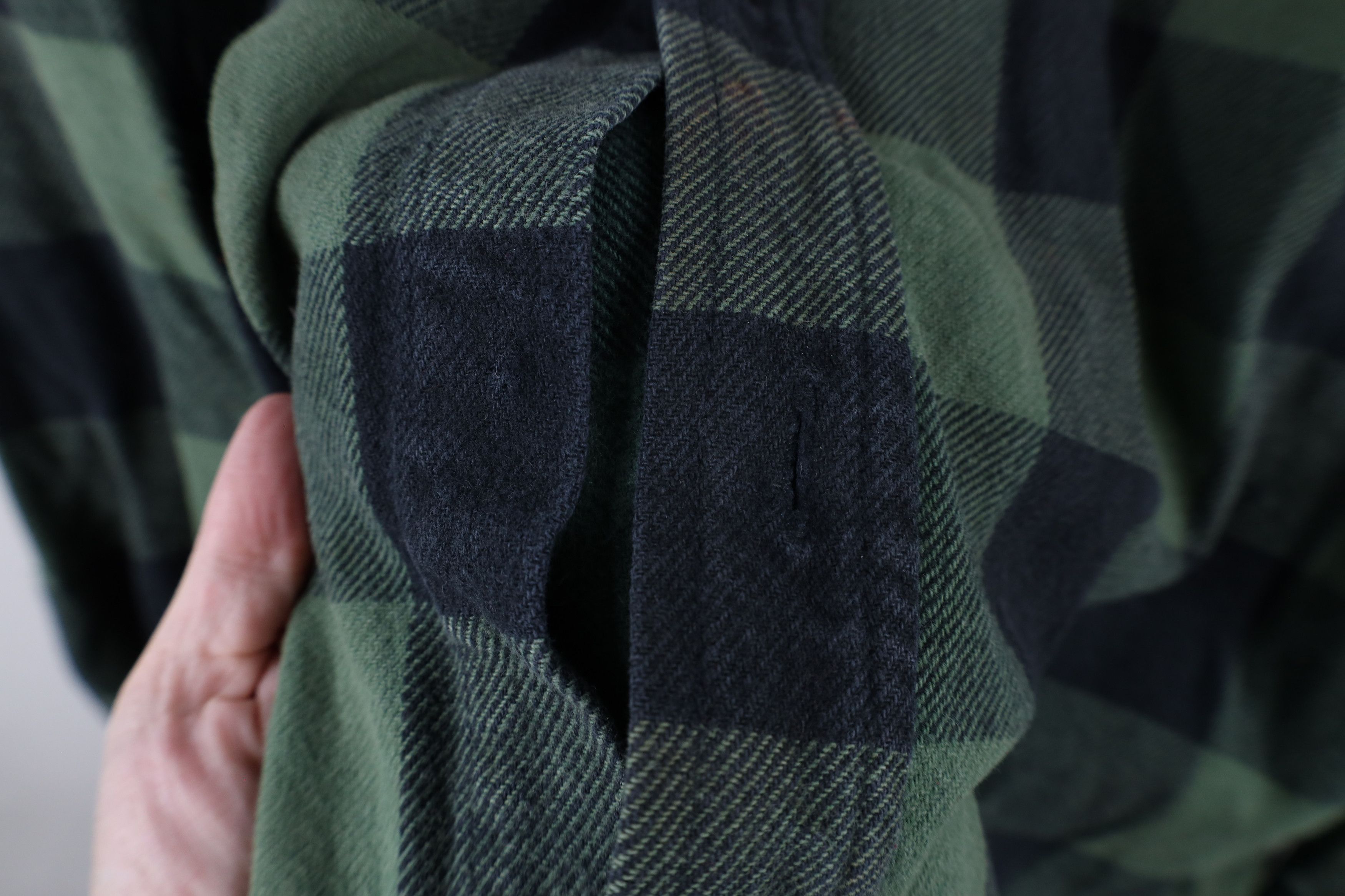 Vintage Vintage 90s Streetwear Heavyweight Flannel Button Shirt Size US XXL / EU 58 / 5 - 4 Thumbnail