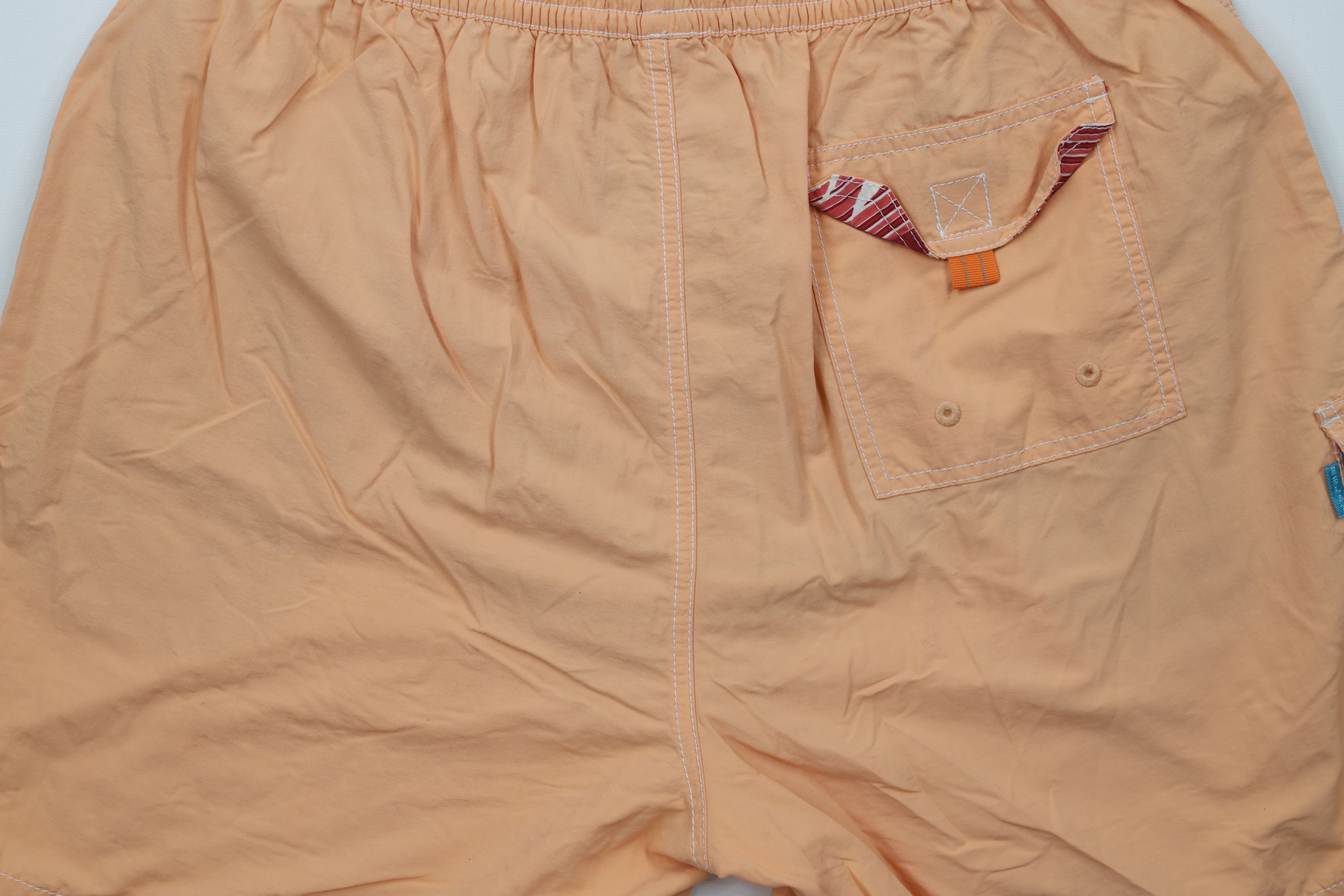 Tommy Bahama × Vintage Tommy Bahama Relax Sun Faded Lined Shorts Swim Trunks Salmon Size US 34 / EU 50 - 12 Thumbnail