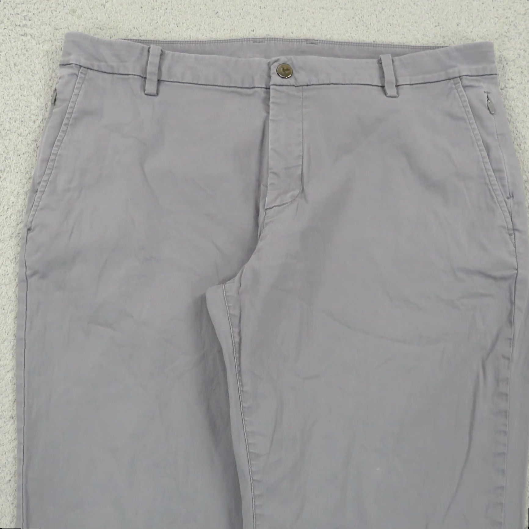 Vintage Birddogs Pants Men 38x32 Stretch Khakis Grey Linerless Performance Office Chino Chino Pants Regular Men 38 31 in Gray Size US 38 / EU 54 - 4 Thumbnail