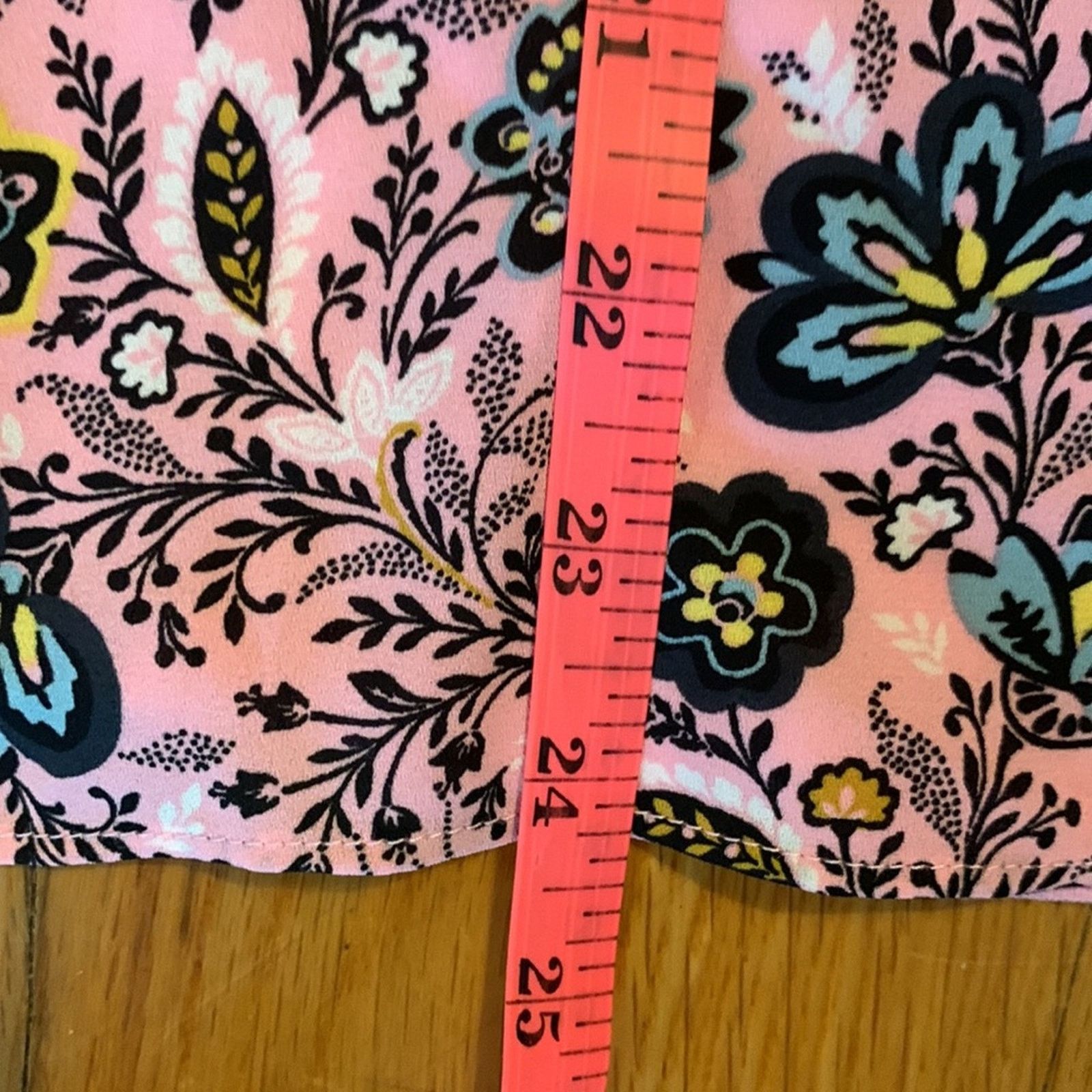 Loft LOFT pink floral sleeveless cami tank top Size L / US 10 / IT 46 - 10 Thumbnail