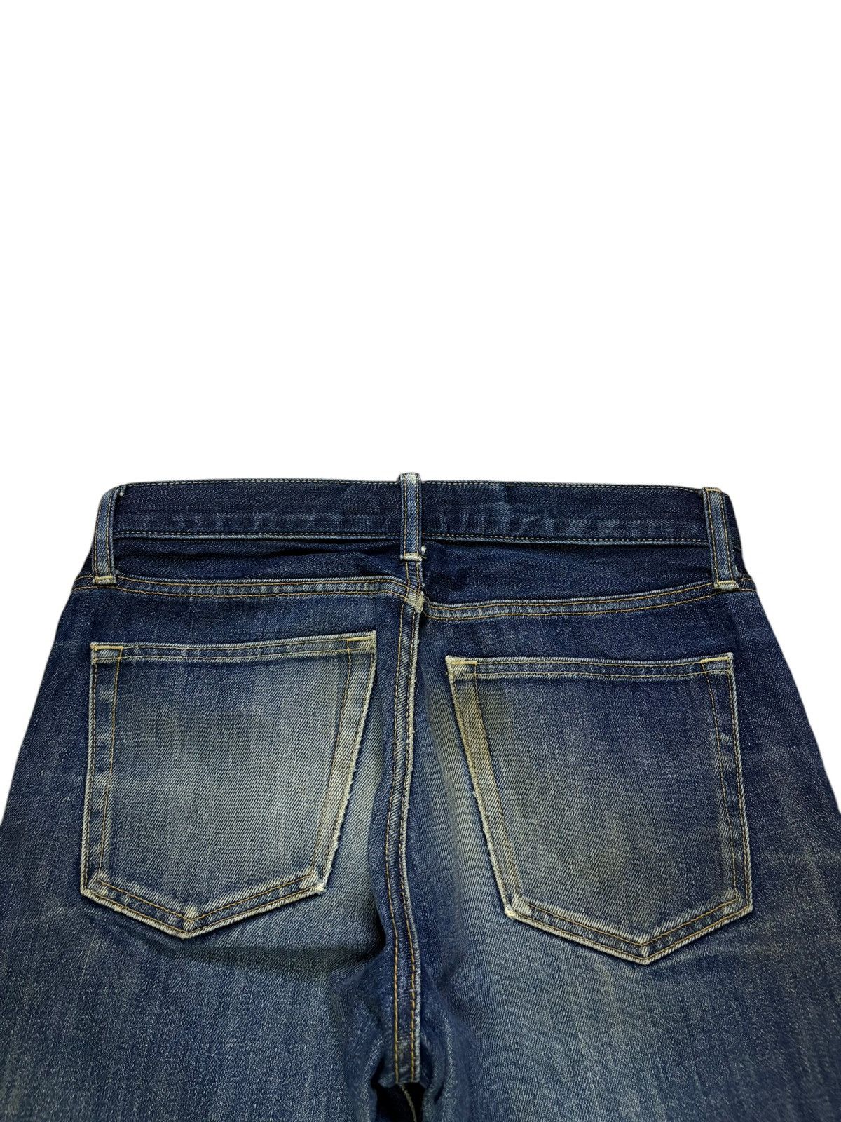 Uniqlo Vintage Uniqlo Mud Wash Distressed Loose Jean Short Jorts Size US 30 / EU 46 - 10 Thumbnail