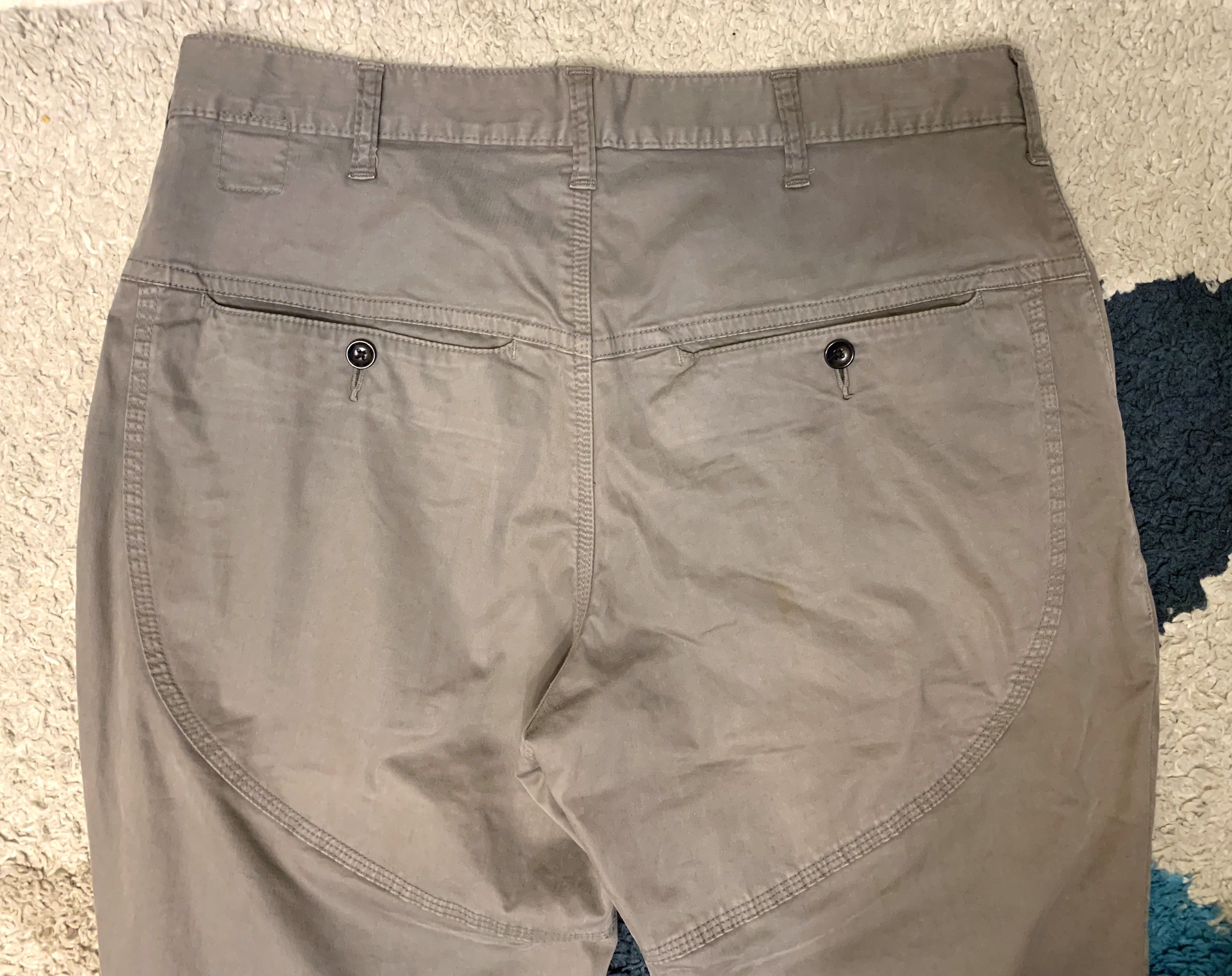 BRU NA BOINNE Bru Na Boinne garment dyed pants, size 2 (fits 33”) Size US 33 - 6 Thumbnail