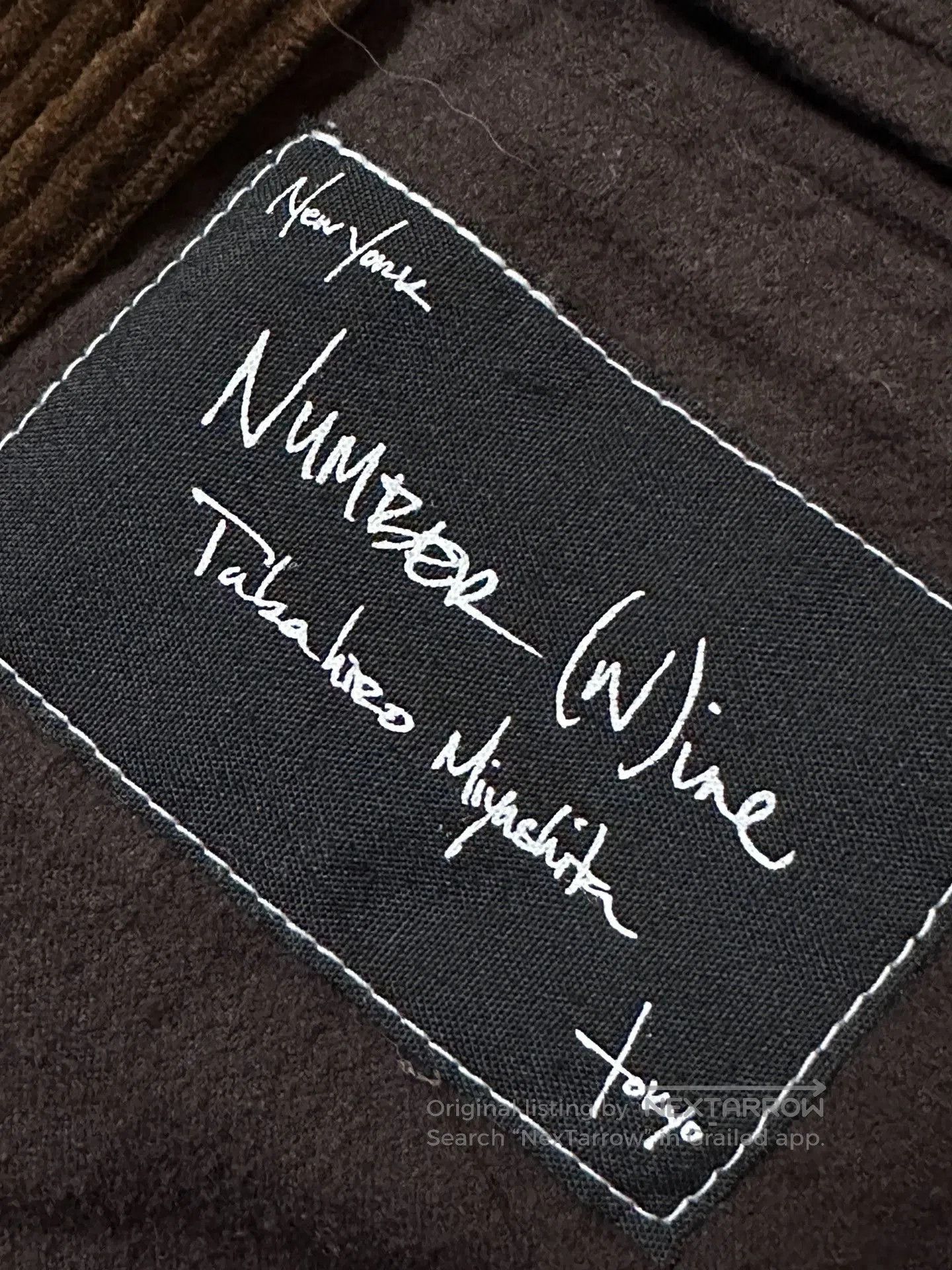 Number (N)ine Number (N)ine 2008AW Corduroy Coat. Size US M / EU 48-50 / 2 - 6 Thumbnail