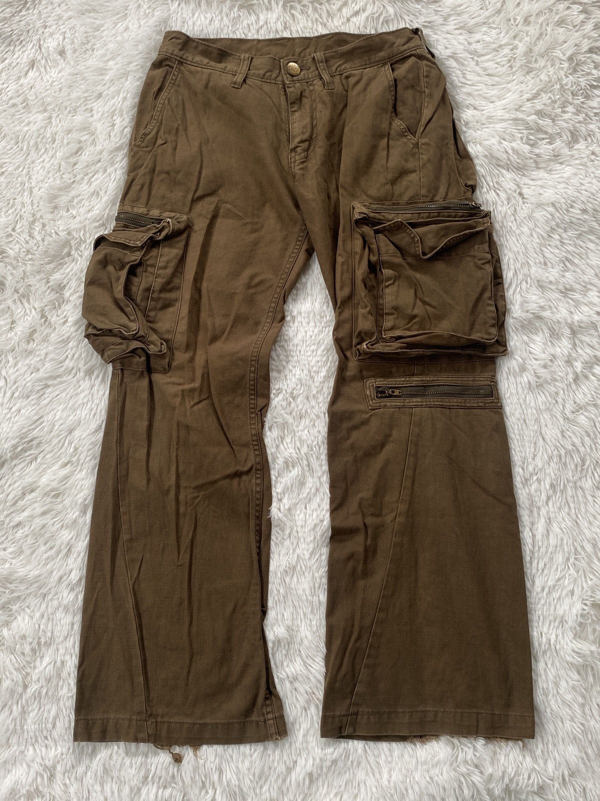 Japanese Brand × Takeo Kikuchi RETRO PUNK🔥Cargo Pant Multipocket by Takeo Kikuchi Size US 30 / EU 46 - 1 Thumbnail
