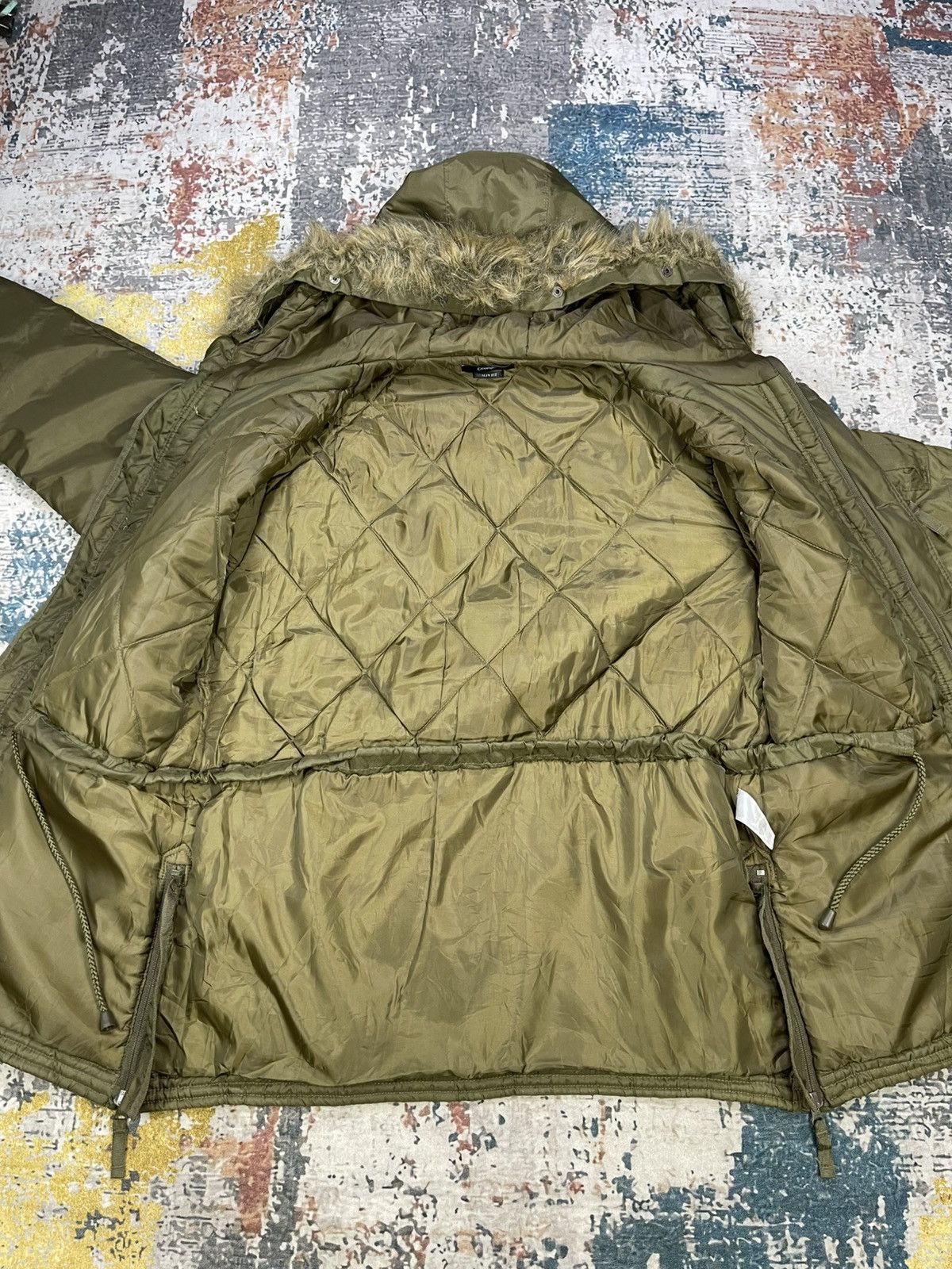 George George Military Type N3-B Nylon Fur Snorkel Parka Size US M / EU 48-50 / 2 - 10 Thumbnail