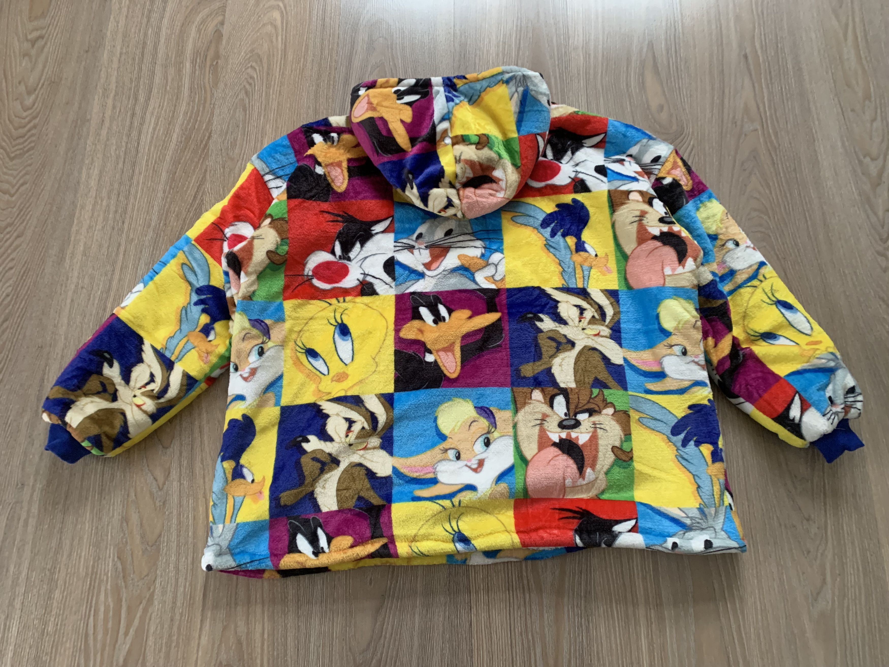 Cartoon Network Looney Tunes Members Only Fleece Hoodie Size US XL / EU 56 / 4 - 3 Thumbnail