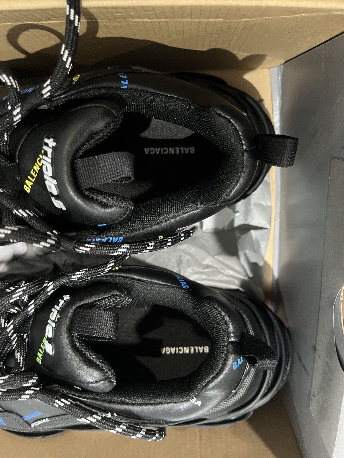 Balenciaga Balenciaga Triple S All Over Print Size US 7 / EU 40 - 5 Thumbnail