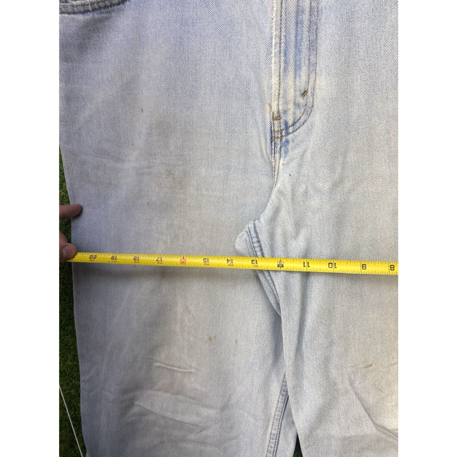 Levi's VINTAGE Levi's Jeans 560 Mens 36x32 Light Blue Denim Comfort Fit 5-Pocket Relaxed USA Workwear 90s Size US 36 / EU 52 - 3 Thumbnail