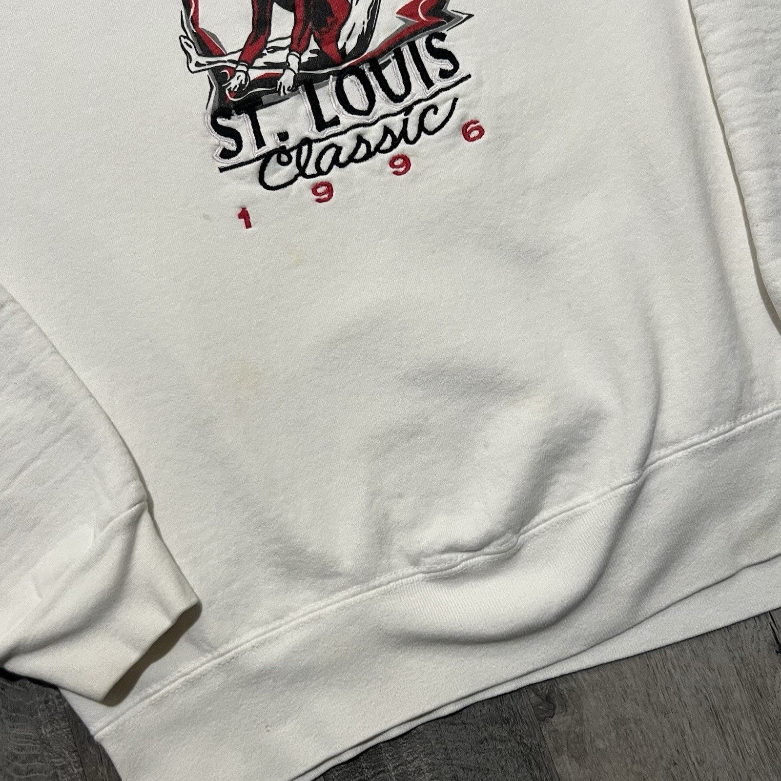 Fruit Of The Loom VTG Coca Cola 5th Annual Coca-Cola Classic Sweatshirt White Size US XL / EU 56 / 4 - 4 Thumbnail