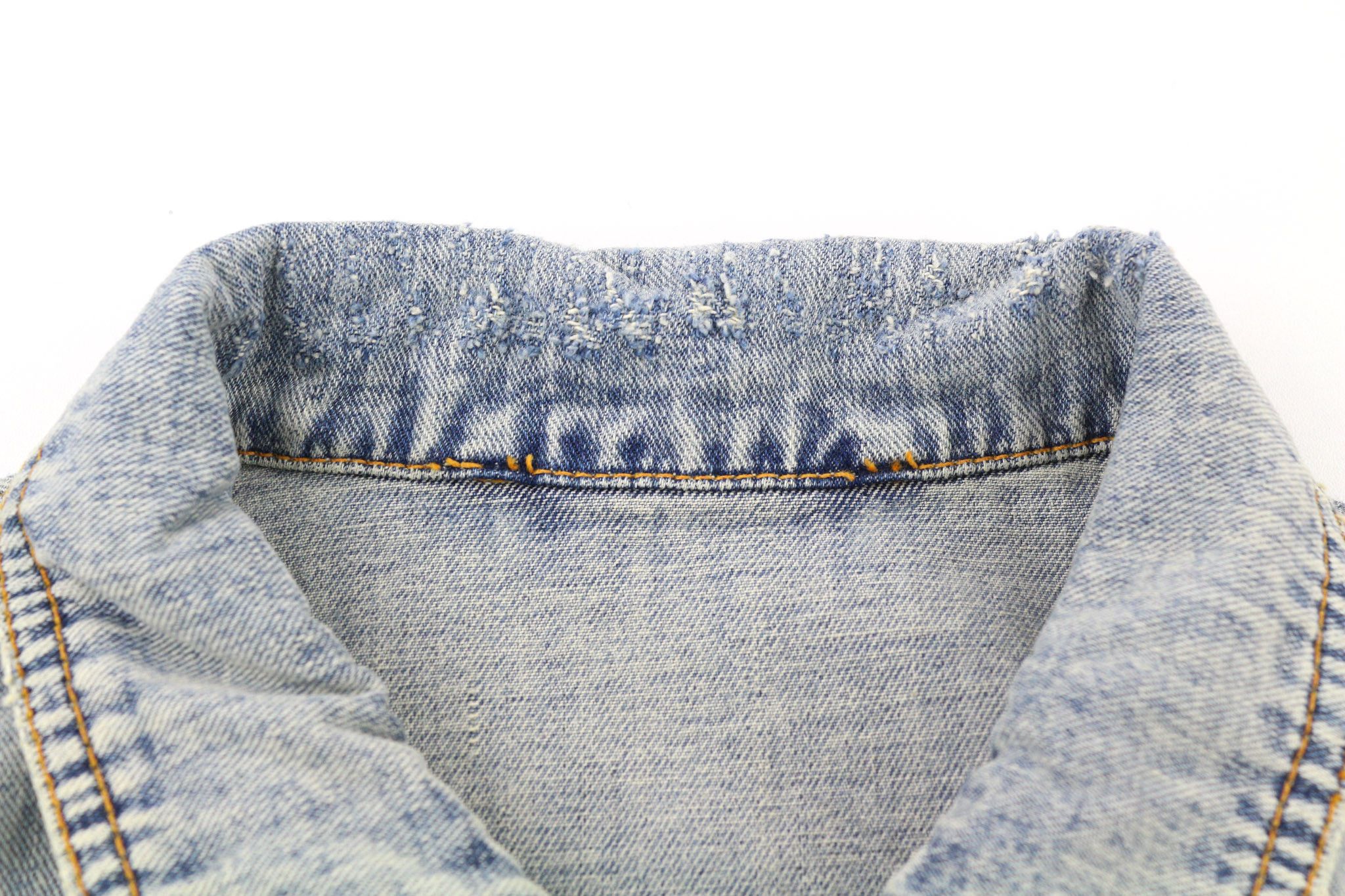 Nudie Jeans TERRY S Denim Bleach Blue Washed Buttoned Jacket 80757 Size US S / EU 44-46 / 1 - 7 Thumbnail