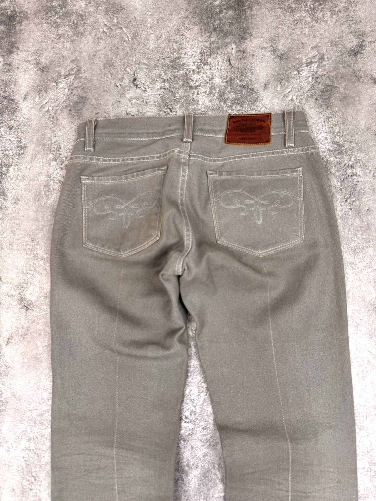Ralph Lauren Ralph Lauren Women Flared Pants Grey Size 27/34 Size 27" / US 4 / IT 40 - 9 Thumbnail