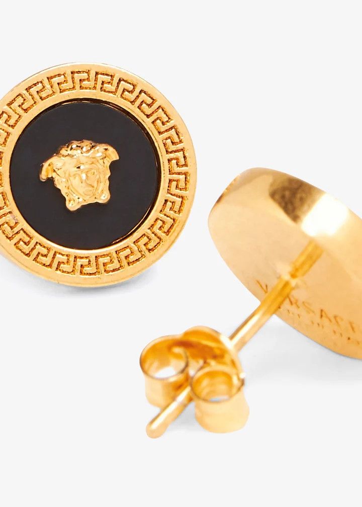 Versace o1y0226 Size : OS / Earrings in Gold/Black Size ONE SIZE - 2 Thumbnail