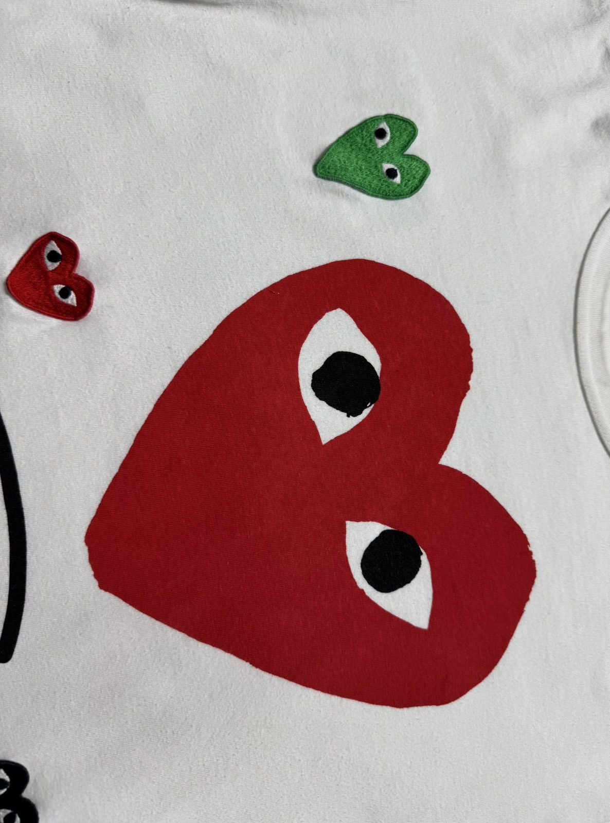 Comme des Garcons PLAY Play Comme Des Garcons Luxury T-Shirt Big Logo CDG Size US M / EU 48-50 / 2 - 6 Thumbnail