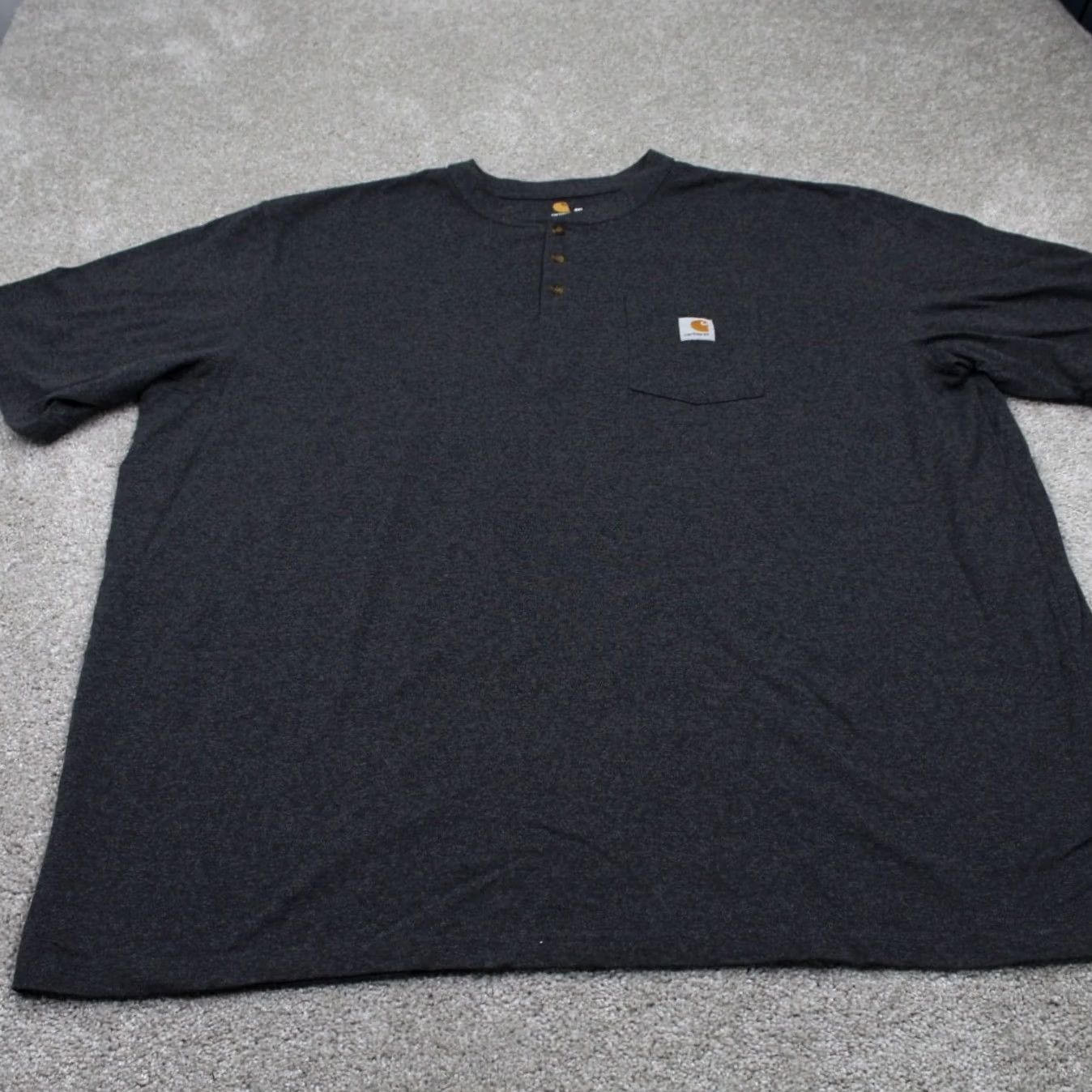 Carhartt Carhartt Shirt Adult 4XL Gray Regular T-Shirt Long Sleeve Cl th Pullover USA Logo Size US XXL / EU 58 / 5 - 2 Thumbnail