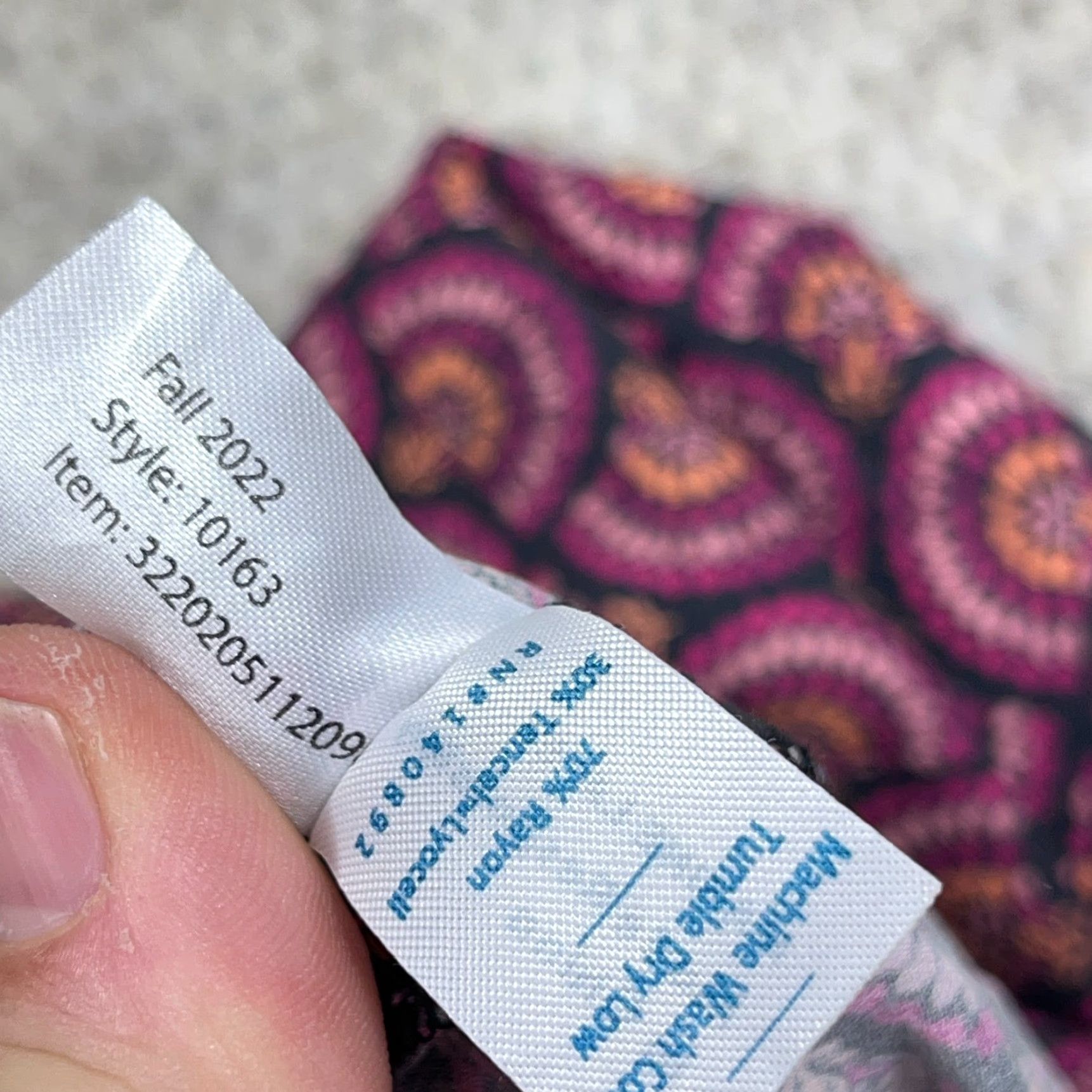 Marine Layer Marine Layer Ryan Skirt Women 12 Purple Fan Print Boho Geometric Midi Slip Size 34" / US 12 / IT 48 - 4 Thumbnail