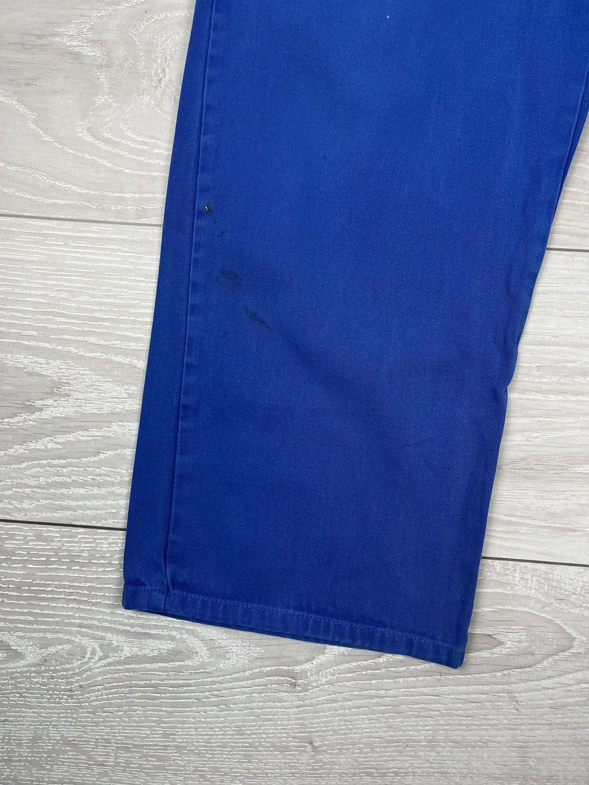 Le Laboureur Le Laboureur Vintage 70s French Blue Work Pants Size US 36 / EU 52 - 3 Thumbnail