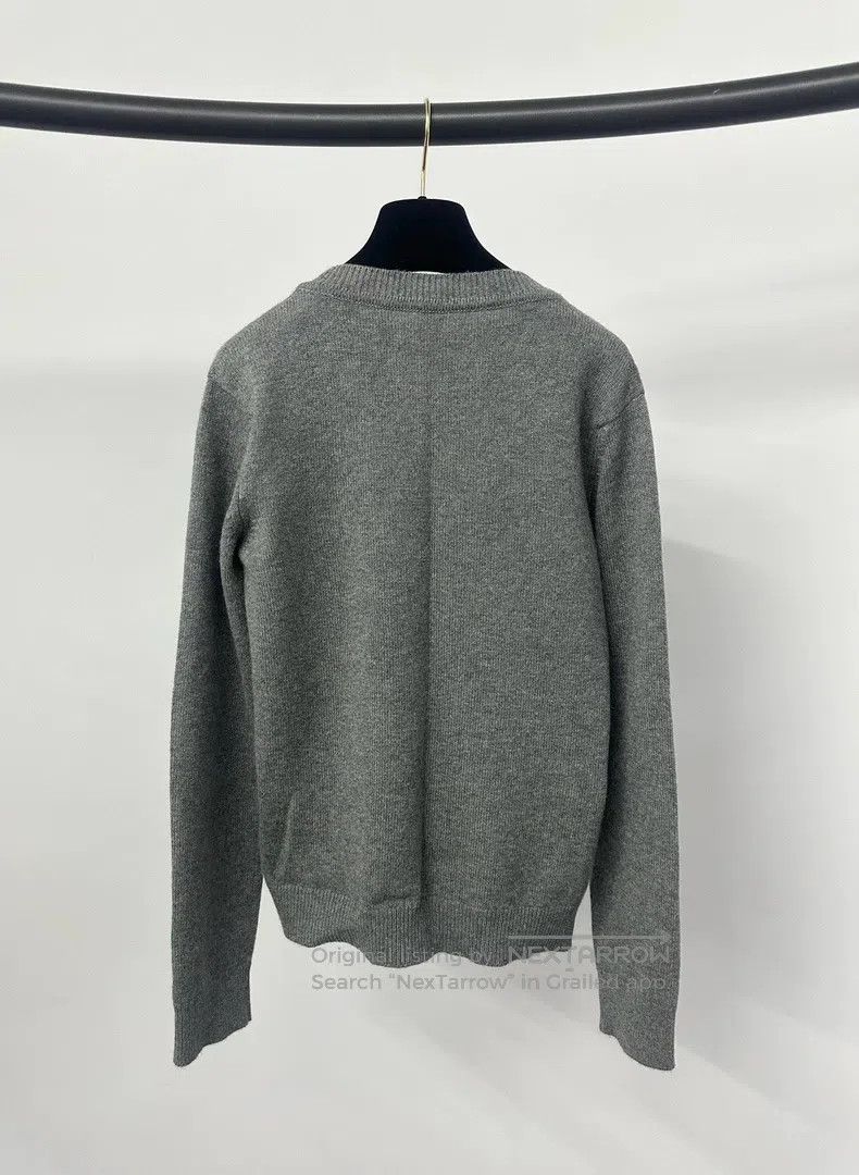 Hermes Hermes Gray Cashmere Knit Top Size XS / US 0-2 / IT 36-38 - 2 Thumbnail