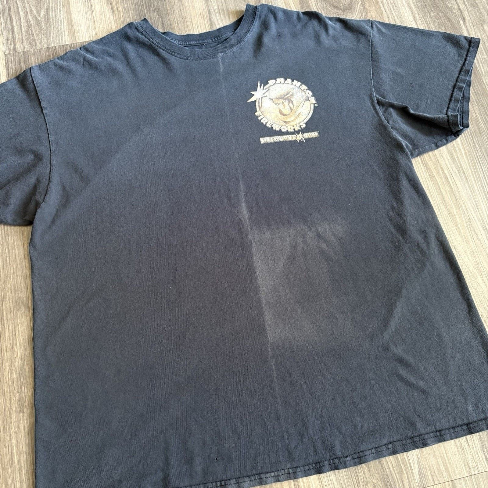 Vintage Vintage Gradient Sun Faded Worn WIP Workwear T-Shirt Size XL Size US XL / EU 56 / 4 - 2 Thumbnail