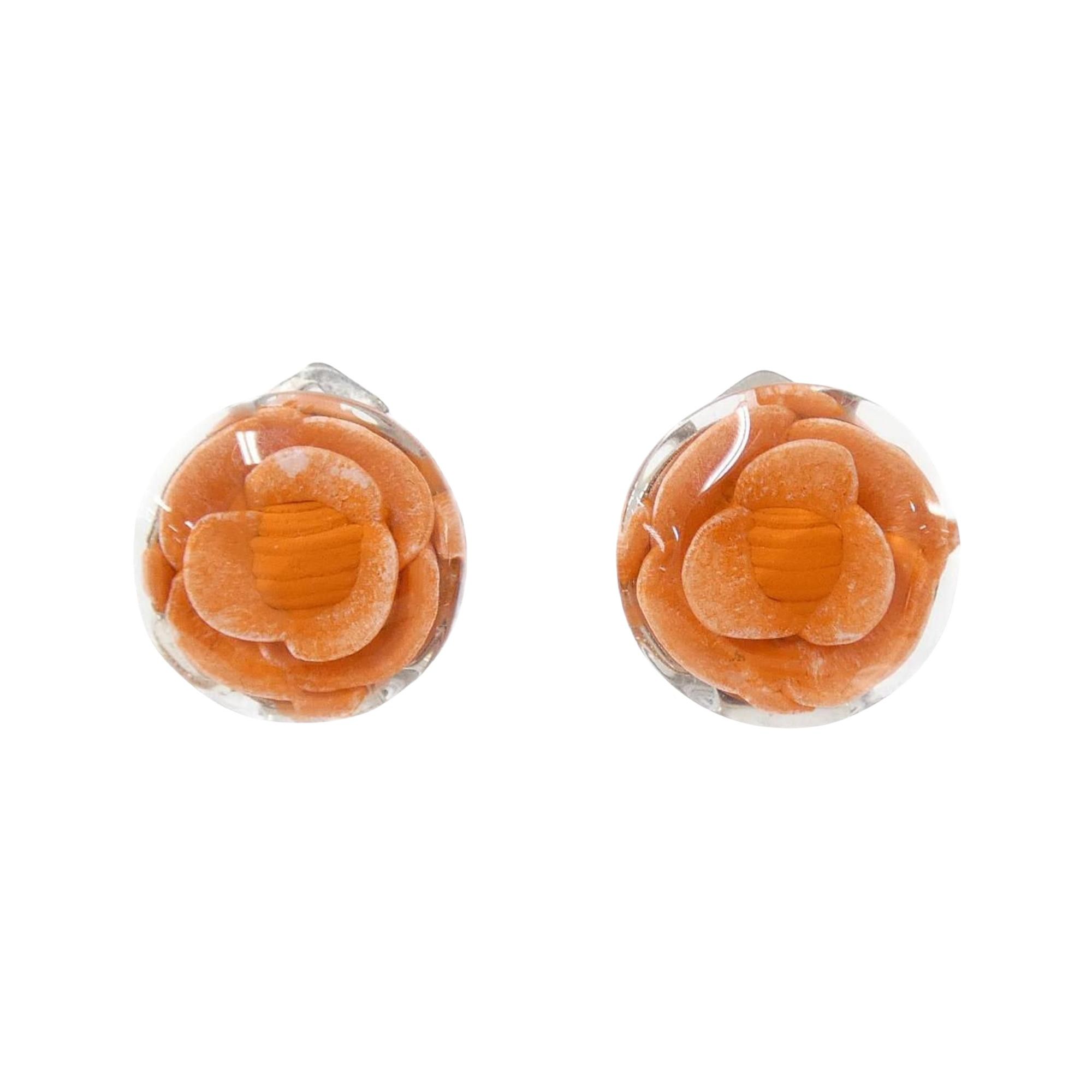 Chanel Chanel Camellia earring Size ONE SIZE - 1 Thumbnail