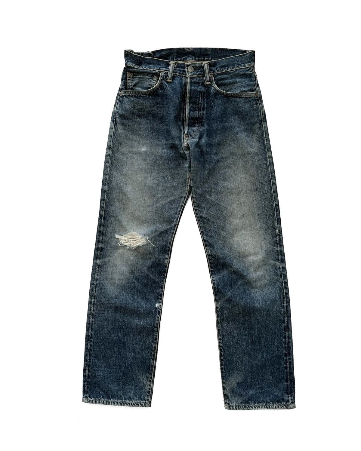 Evisu Vintage00s EVISU SELVEDGE DENIM JEANS Size US 29 - 1 Thumbnail