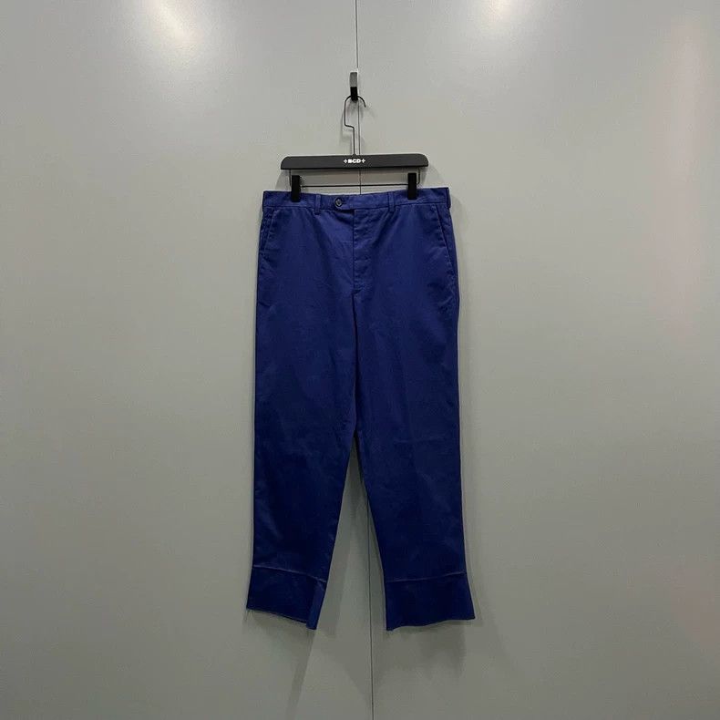 Prada Blue trousers 2502-Nextarrow