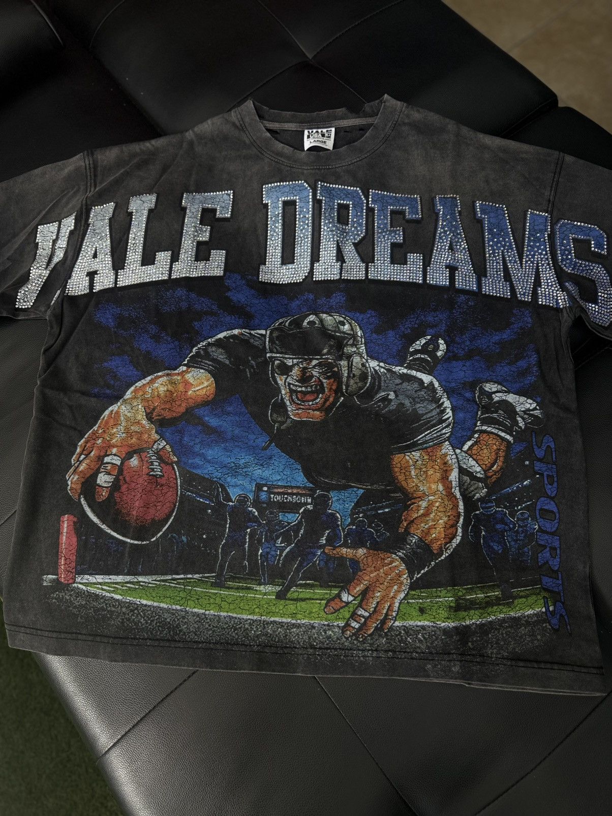 Vale Valley Stone Football Tee Shirt Shiny Size L (NEW) Size US L / EU 52-54 / 3 - 2 Thumbnail