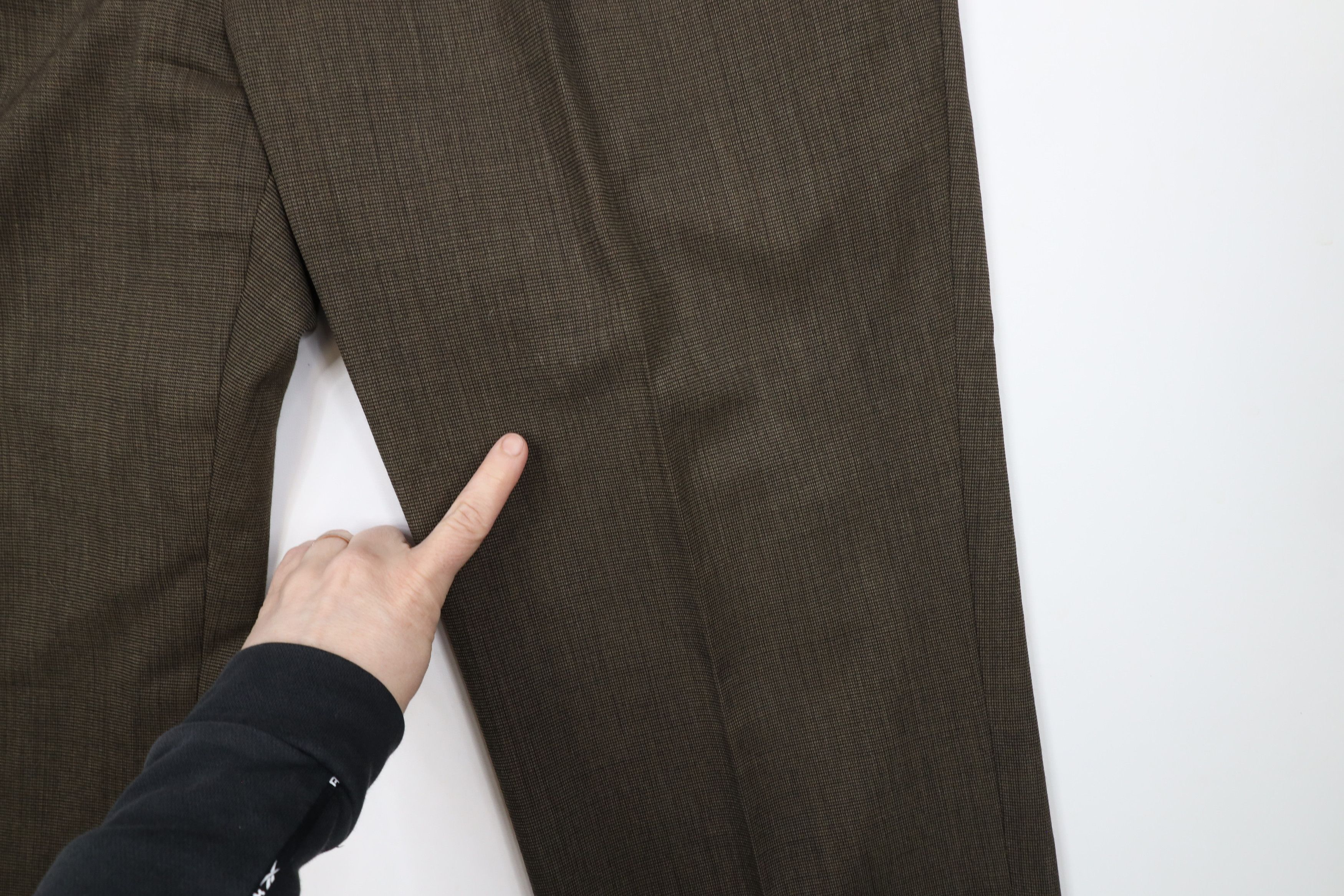 Vintage Vintage 90s Streetwear Cuffed Wide Leg Chino Pants Brown Size US 38 / EU 54 - 5 Thumbnail