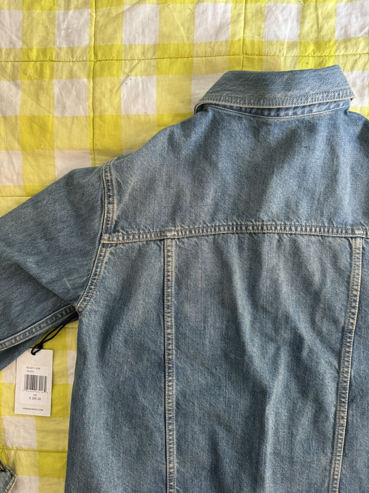 Corridor Corridor - Made in Italy Organic Cotton Denim Jacket XS NWT Size US XS / EU 42 / 0 - 23 Thumbnail