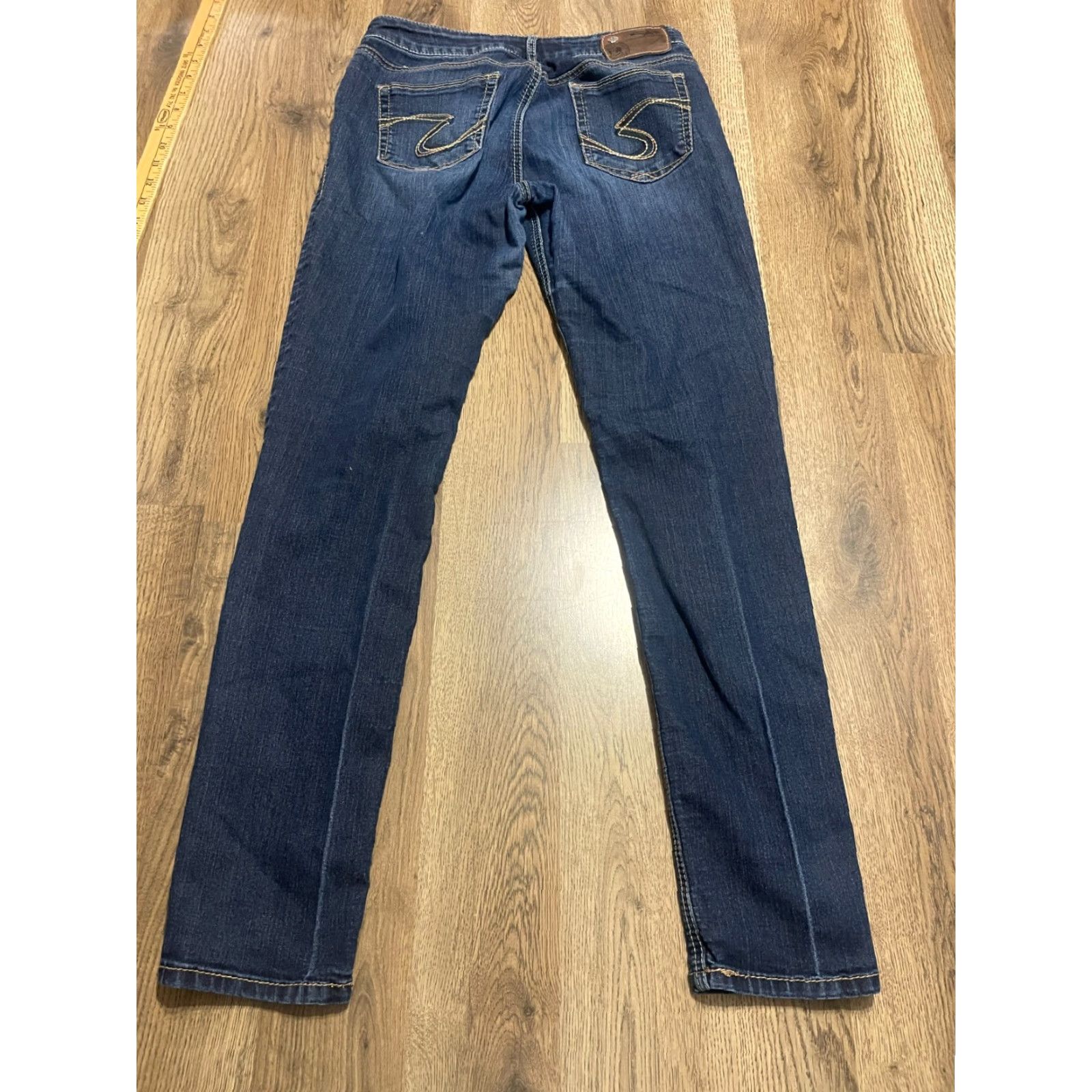 Silver Jeans Co. VINTAGE? Silver Jeans Women’s SUKI Jegging Denim Pockets Blue 29/31 Jeans Size 29" - 2 Thumbnail