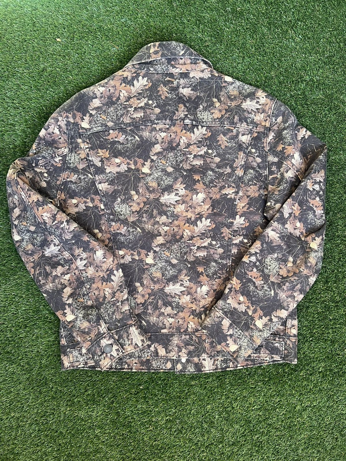 Levi's Levis Camo Leaf Trucker Jacket Size S Premium Vintage Size US S / EU 44-46 / 1 - 3 Thumbnail