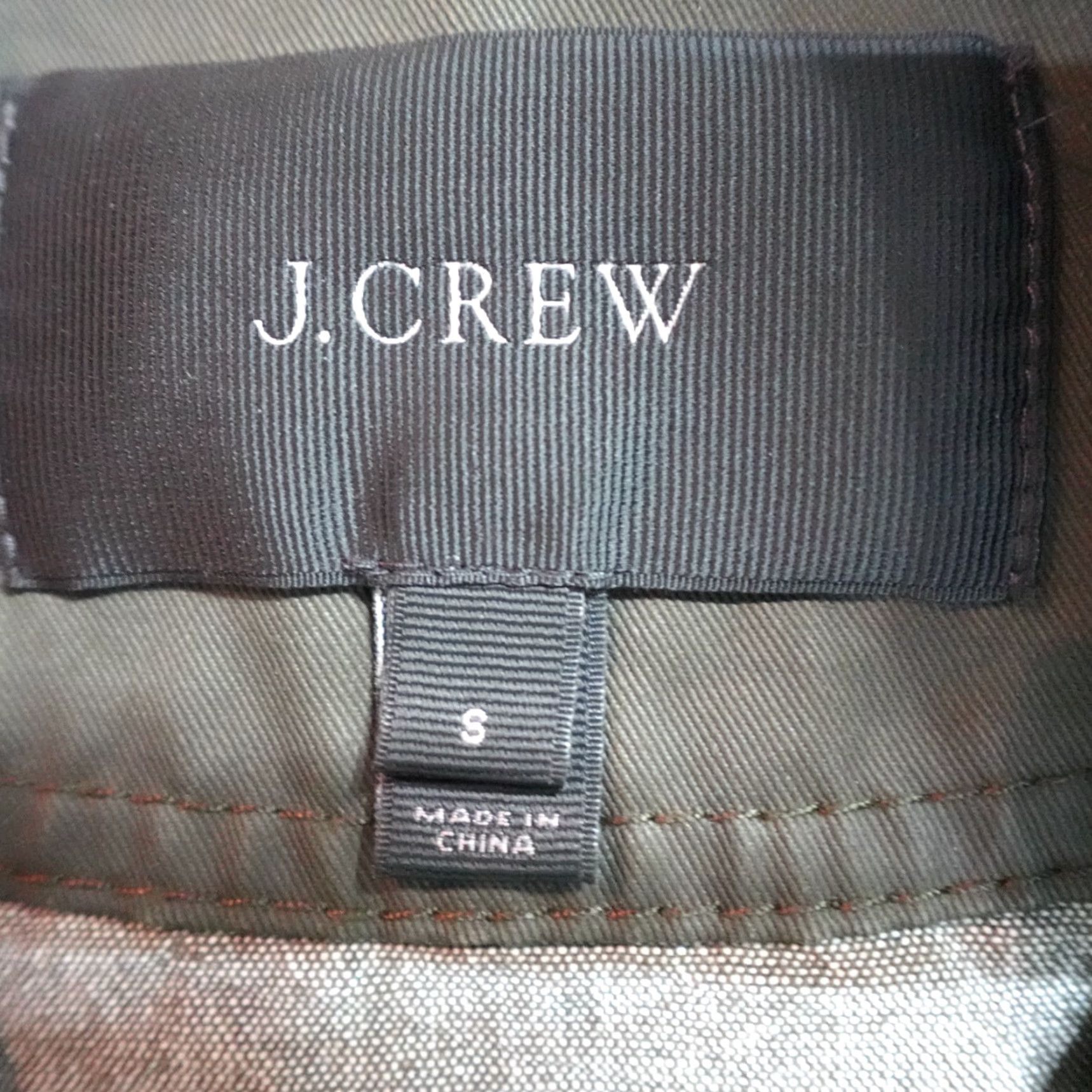 J.Crew J.CREW Womens Jacket Small Green Downtown Utility Field Coat Shirt Womens Small Green J.CREW Jacket Mens? Size S / US 4 / IT 40 - 3 Thumbnail