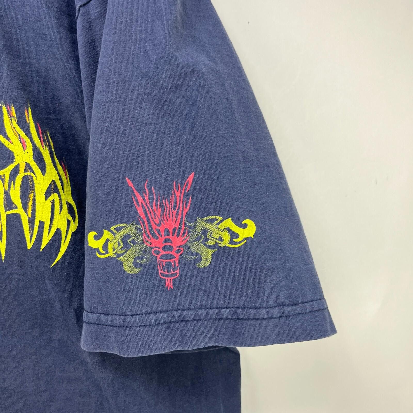 Other Vintage No Boundaries Dragon Flames Skater JNCO Shirt Large Size US L / EU 52-54 / 3 - 4 Thumbnail