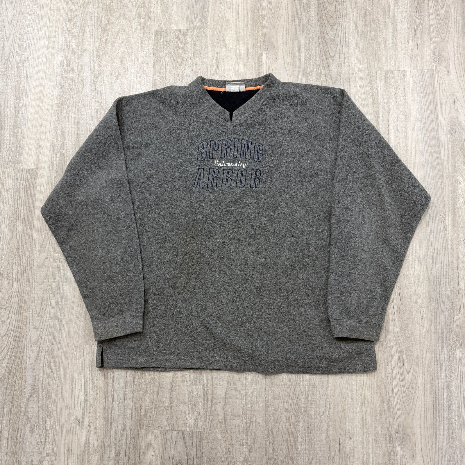 Vintage Vintage Spring Arbor University Sweatshirt Men's 2XL Gray Size US XXL / EU 58 / 5 - 1 Thumbnail