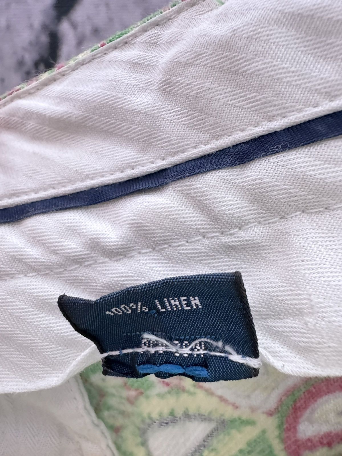 Polo Ralph Lauren Polo Ralph Lauren 100% Linen floral multicolor Shorts Size US 32 / EU 48 - 4 Thumbnail