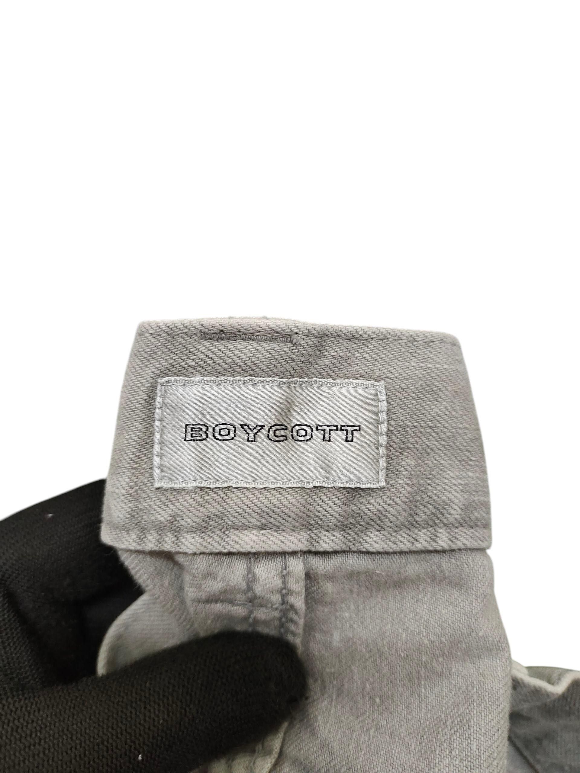 Comme des Garcons × Undercover Vintage Boycott Japan Grey Washed Bush Denim Pants Size US 34 / EU 50 - 4 Thumbnail