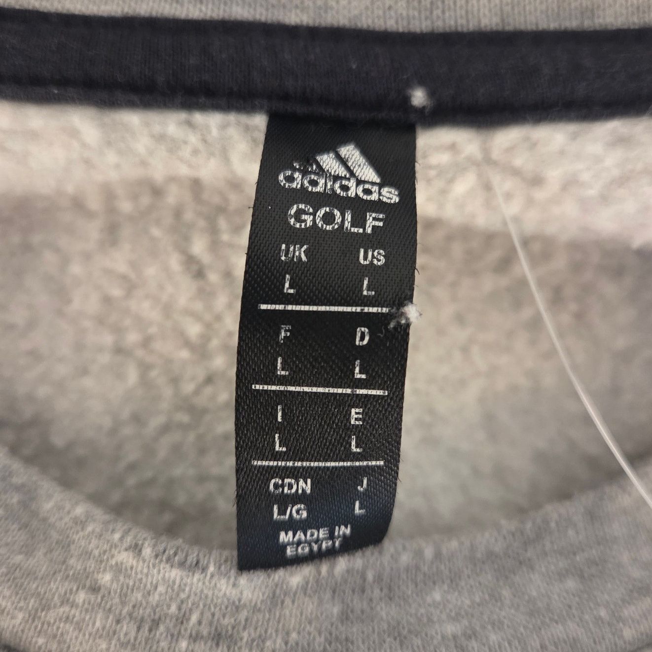 Adidas Stylish Adidas Golf Sweatshirt - Men's Large Grey Top Size US L / EU 52-54 / 3 - 5 Thumbnail