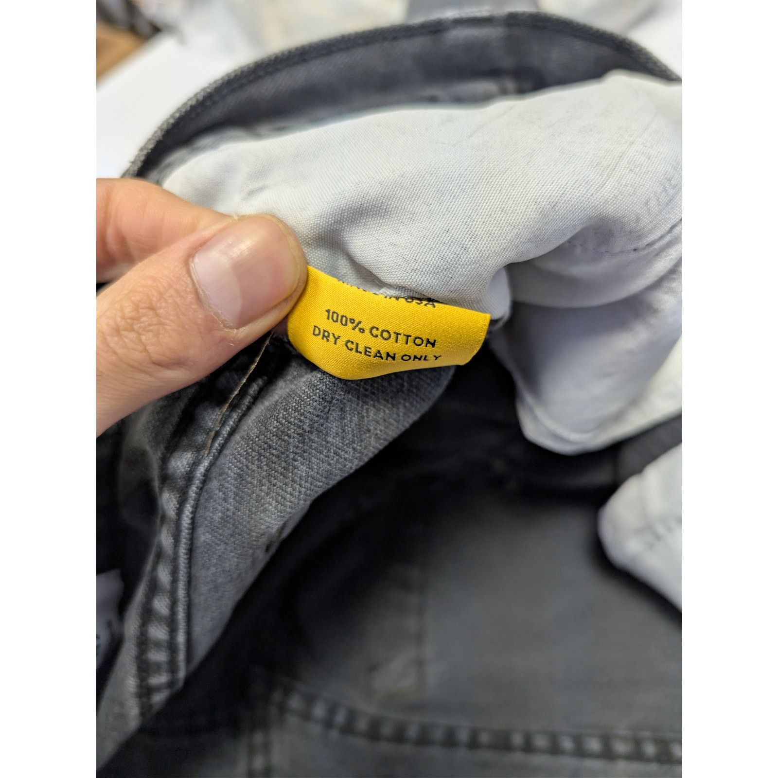 Gallery Dept. o1rshd1 Born To Die Denim Jeans in Black Size US 34 / EU 50 - 23 Thumbnail