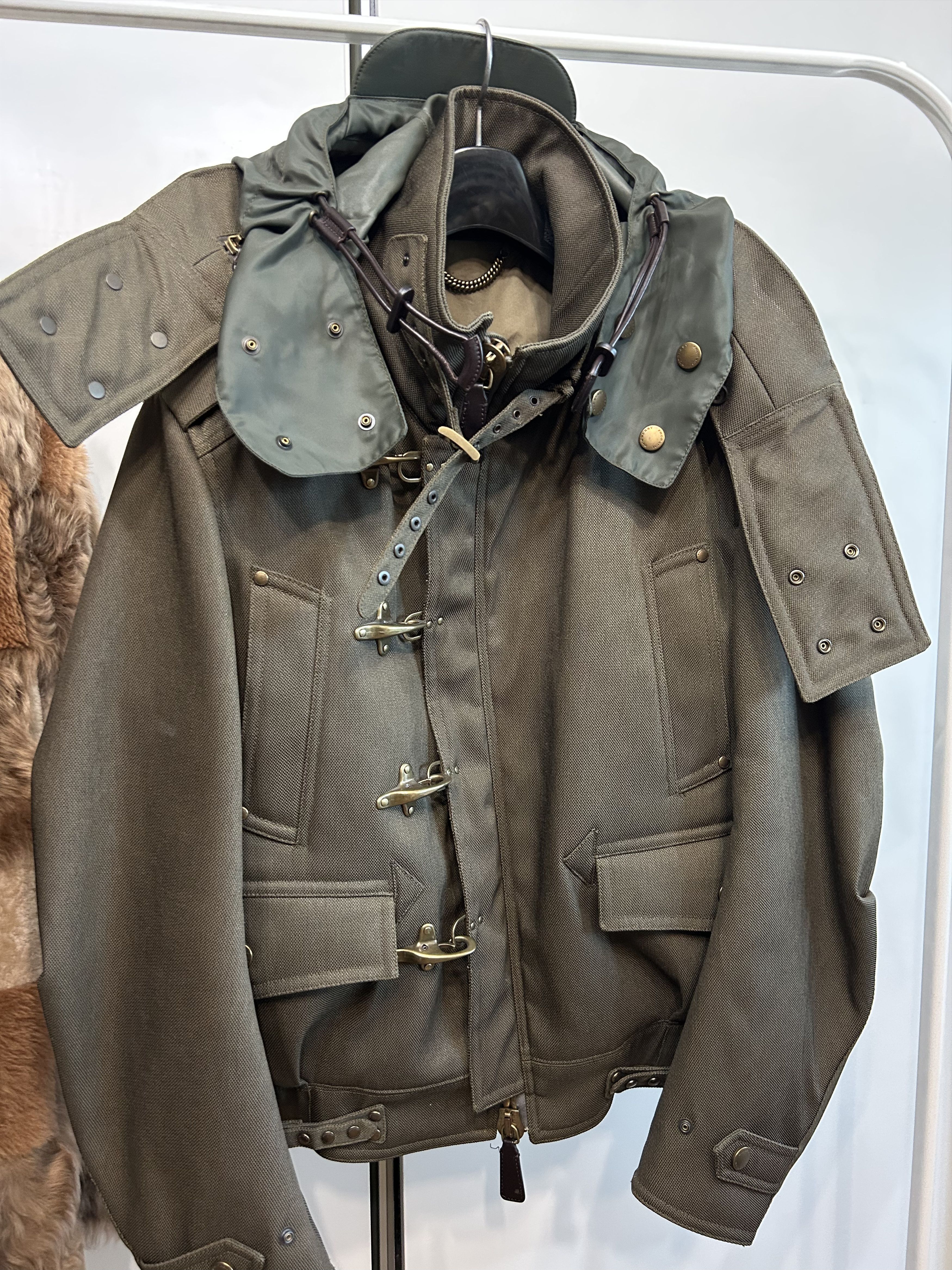 Burberry Prorsum BURBERRY PRORSUM Motorcycle Military Jacket Size US L / EU 52-54 / 3 - 2 Thumbnail