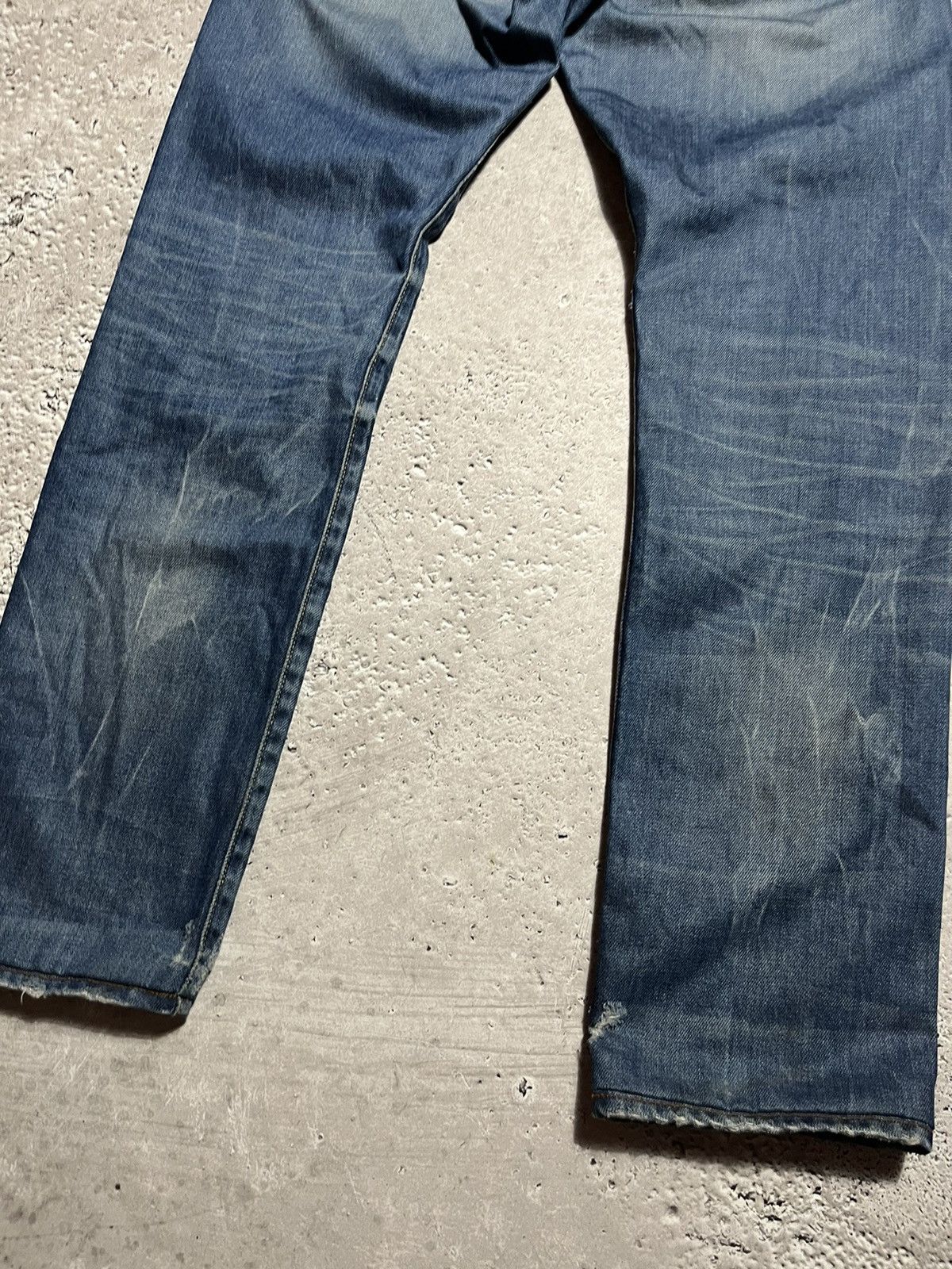 G-Star × Japanese Brand G Star Distressed Restored Denim Jeans Pants Size US 31 - 12 Thumbnail