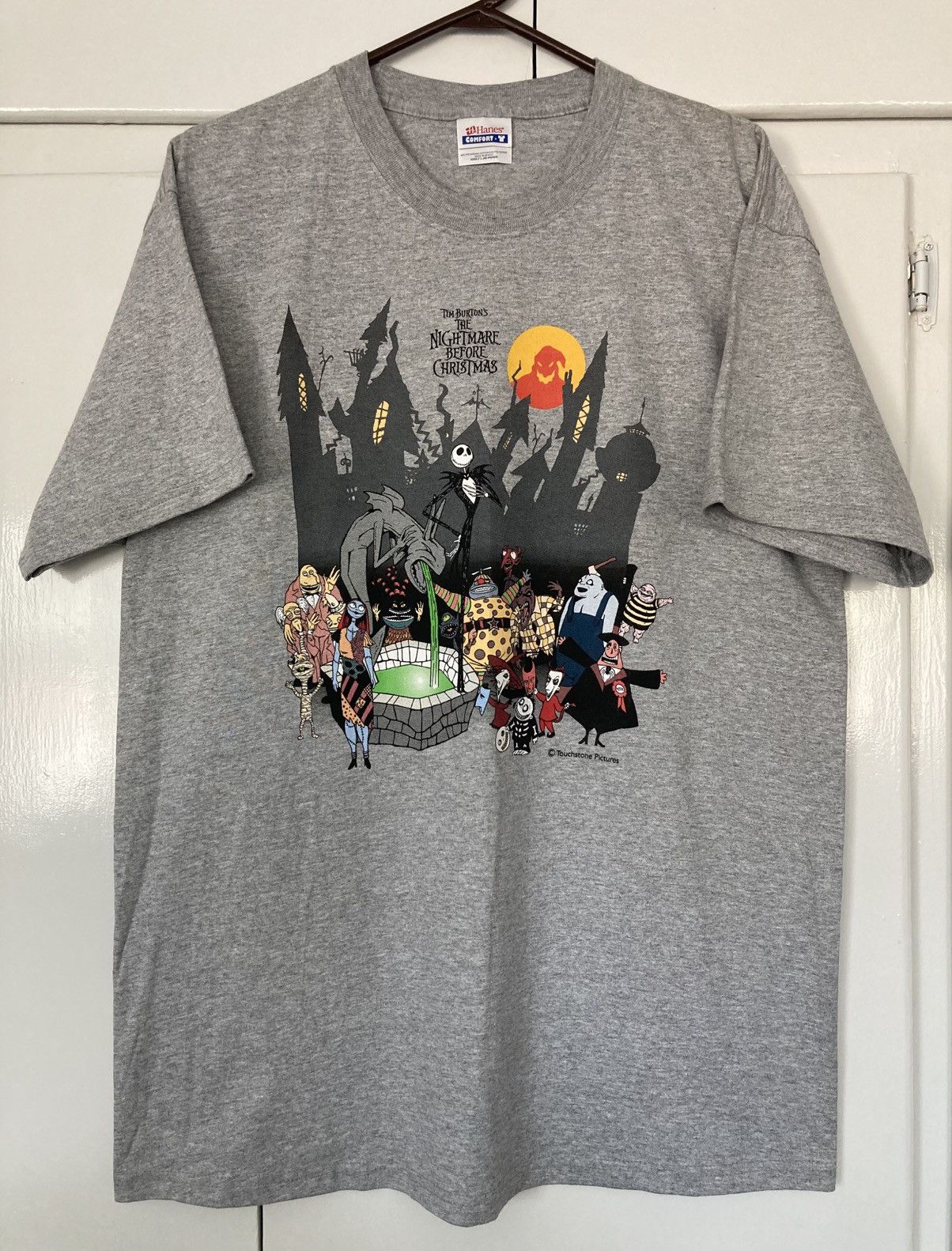 Disney TIM BURTON NIGHTMARE BEFORE CHRISTMAS SHIRT JACK SKELLINGTON Size US L / EU 52-54 / 3 - 1 Thumbnail