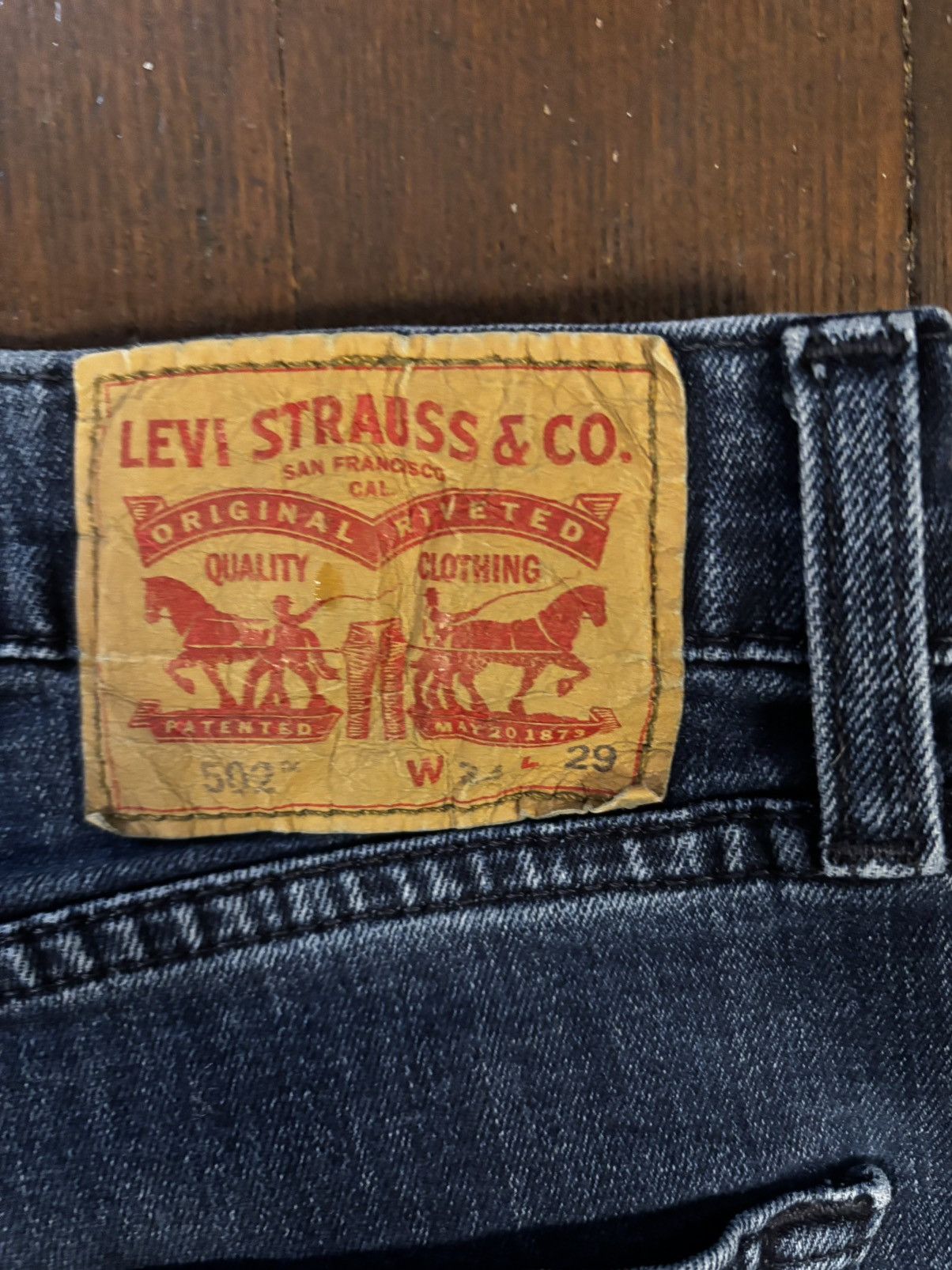 Levi's × Levi's Vintage Clothing × Vintage Levi’s Blue Jeans Size US 33 - 4 Thumbnail