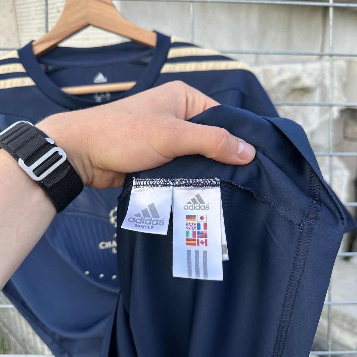 Adidas Adidas Sample 2012 2013 Uefa Champions League Jersey Kit Tee Size US M / EU 48-50 / 2 - 3 Thumbnail