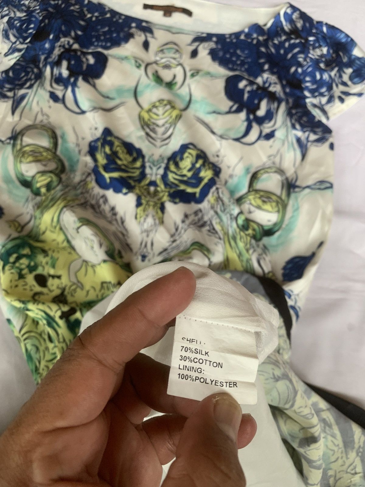 Just Cavalli Roberto Cavalli Vintage AOP Dress Size M / US 6-8 / IT 42-44 - 10 Thumbnail